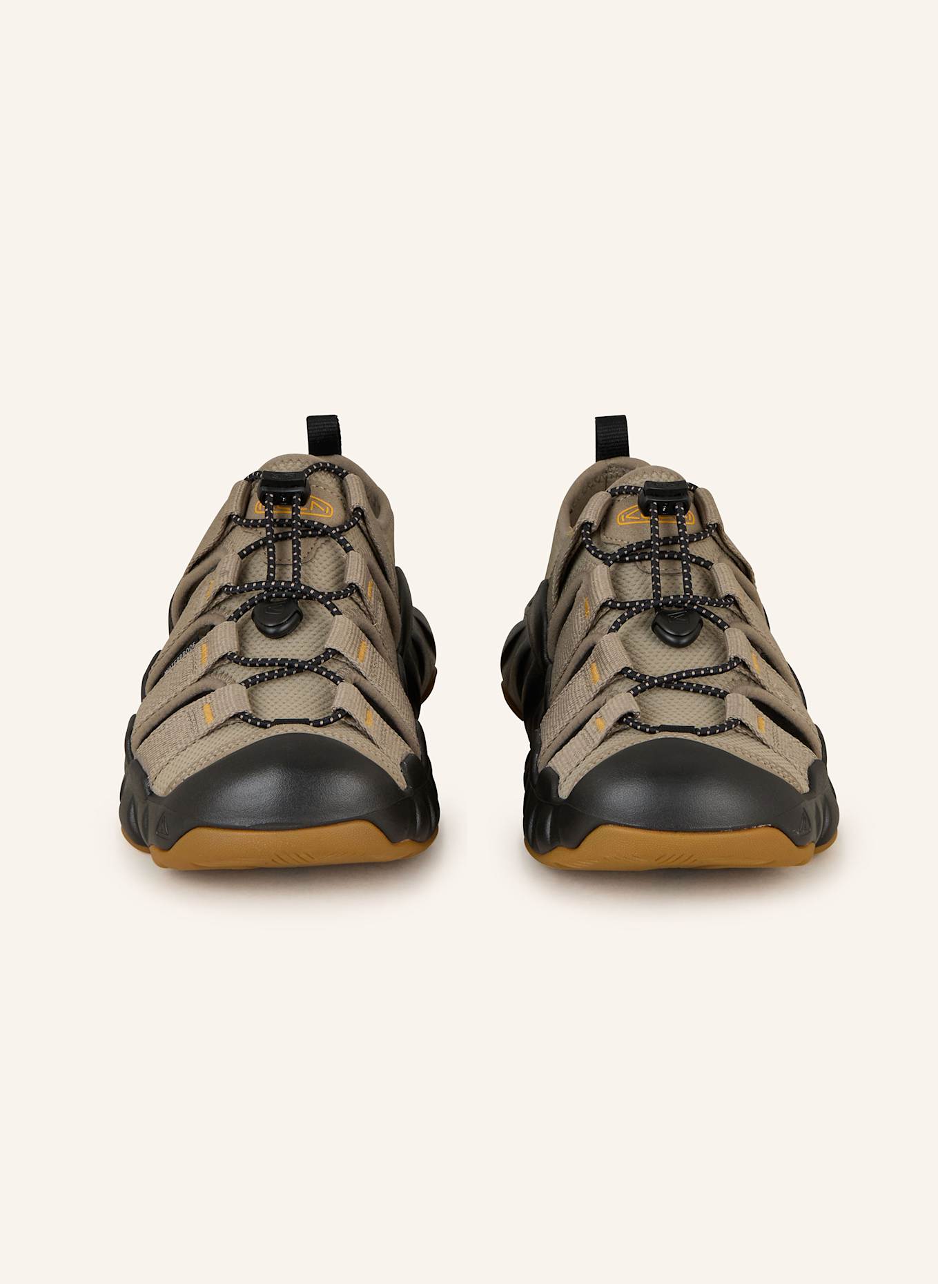 KEEN HYPERPORT H2 trekking sandals: TAUPE / BLACK