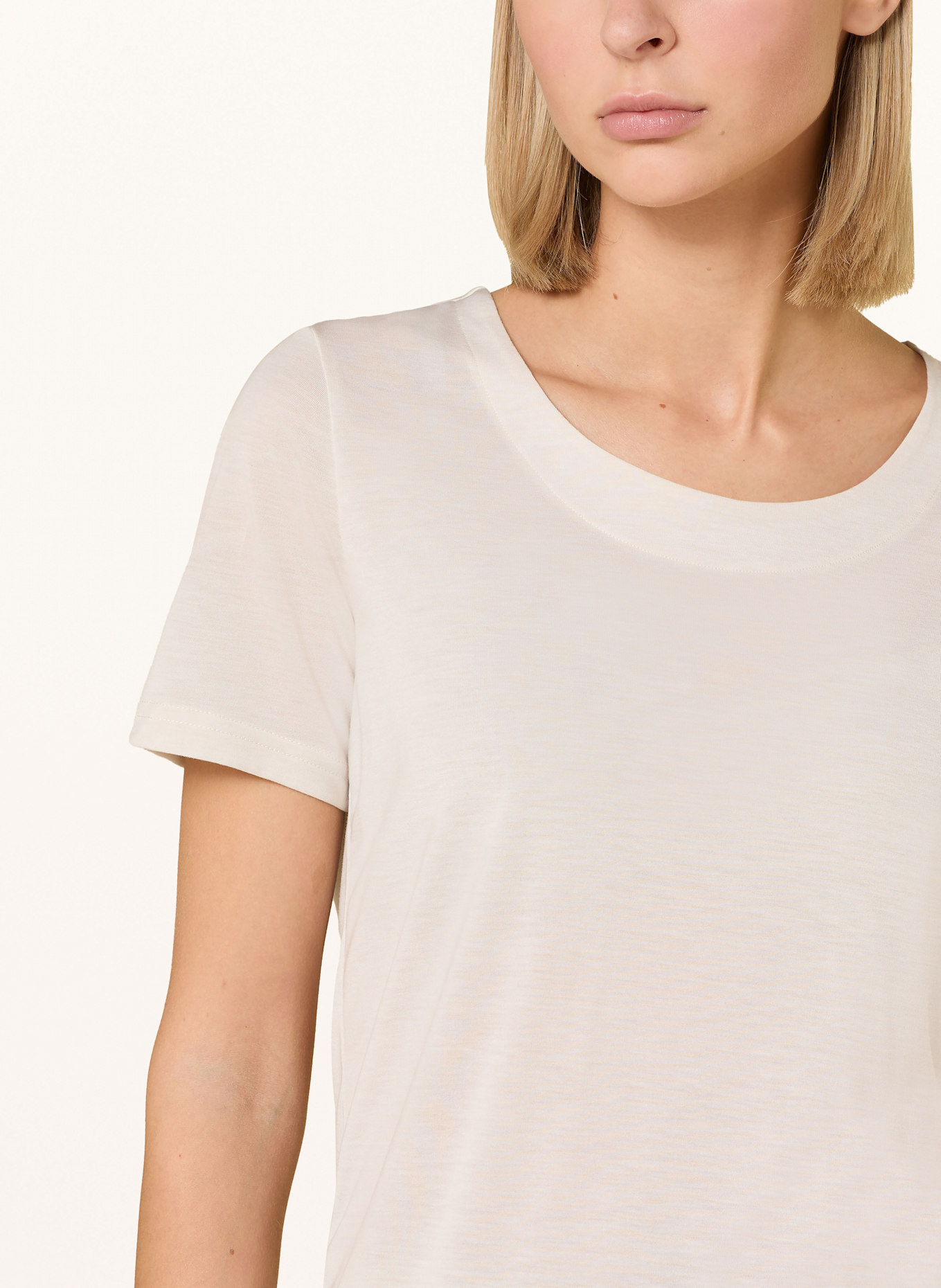 VAUDE T-shirt SKOMER HIKING II: CREME/ NUDE
