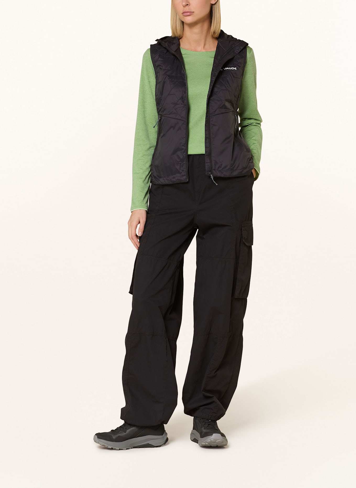 VAUDE Funktionsweste FRENEY V: SCHWARZ