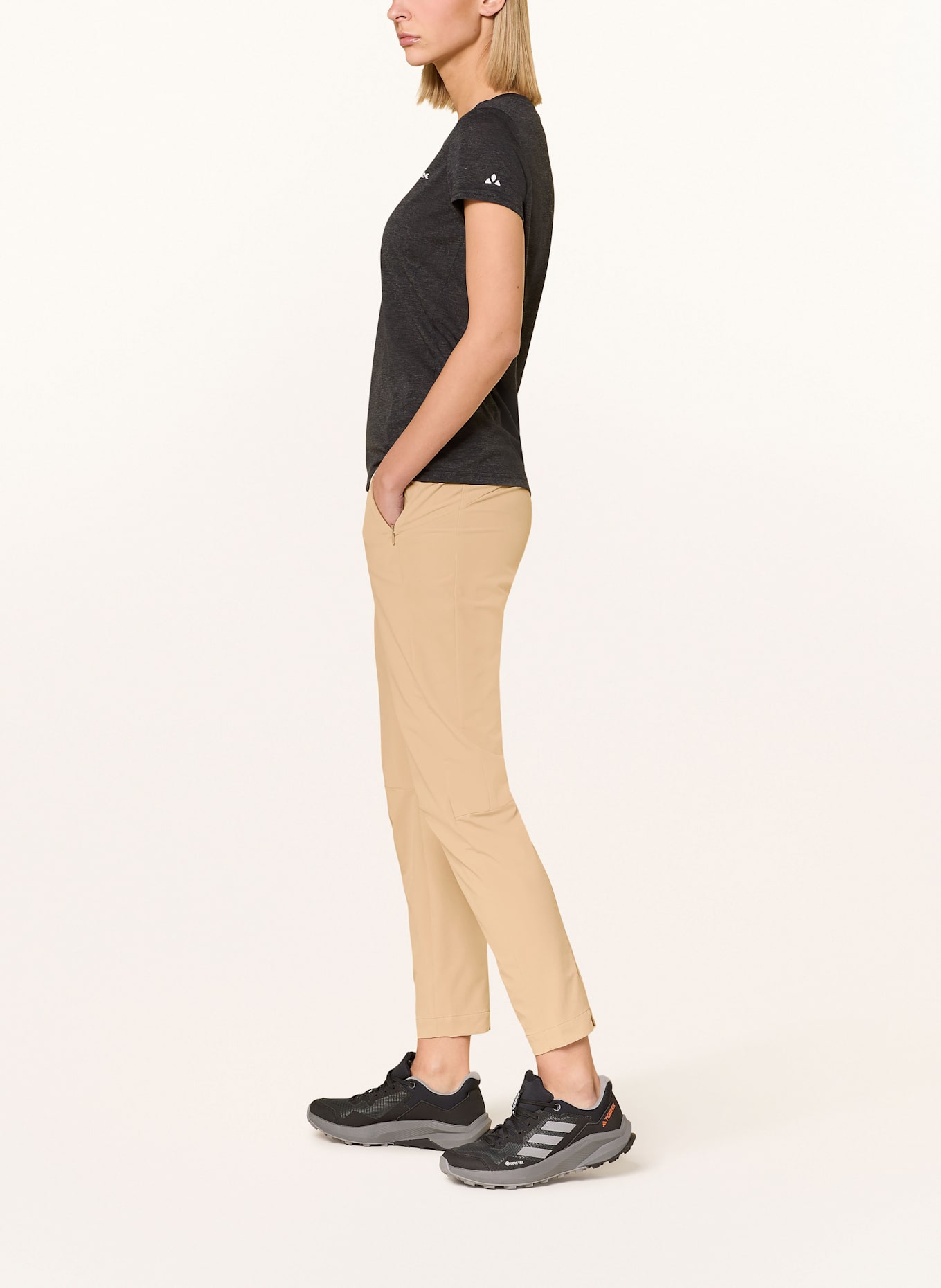 VAUDE SKOMER PANTS III trekking pants: LIGHT BROWN