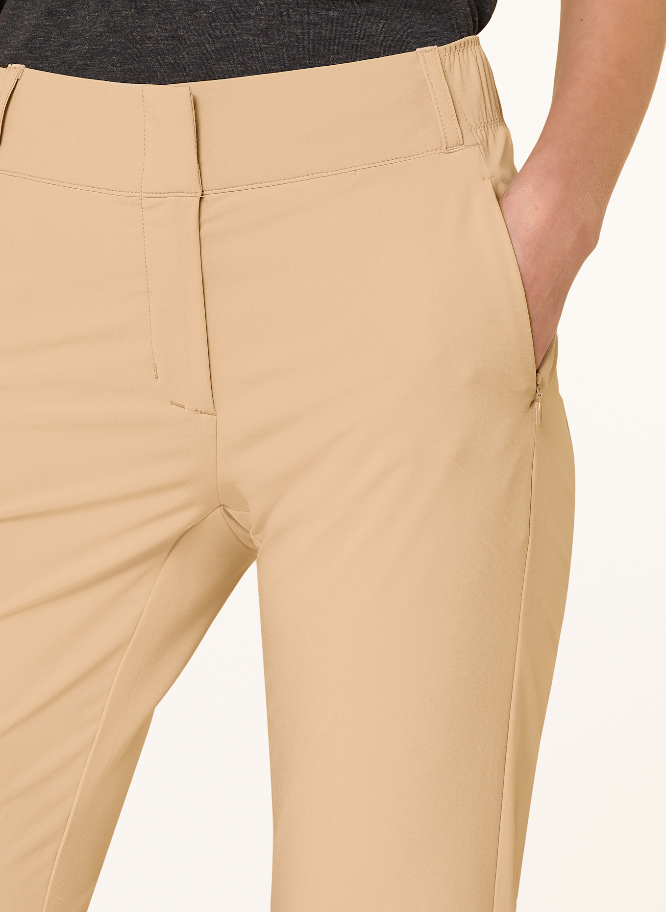 VAUDE SKOMER PANTS III trekking pants: LIGHT BROWN