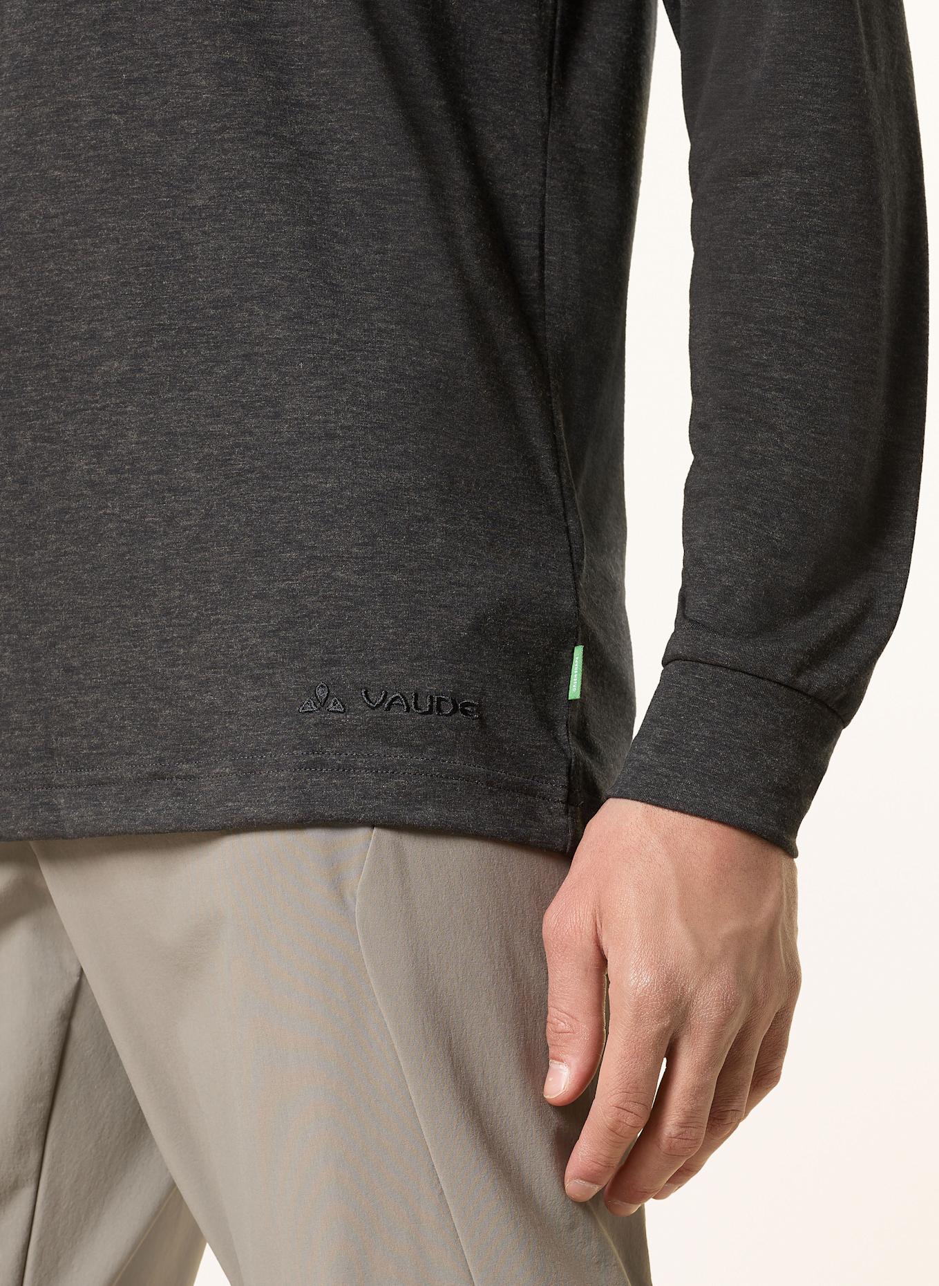 VAUDE Longsleeve MINEO: DUNKELGRAU