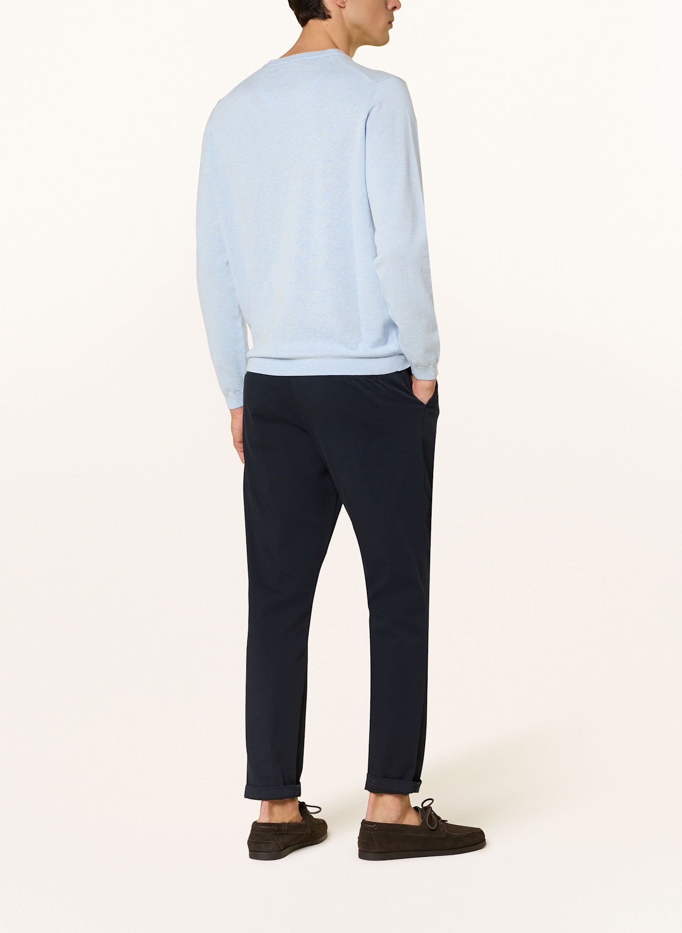 FYNCH-HATTON Pullover: HELLBLAU