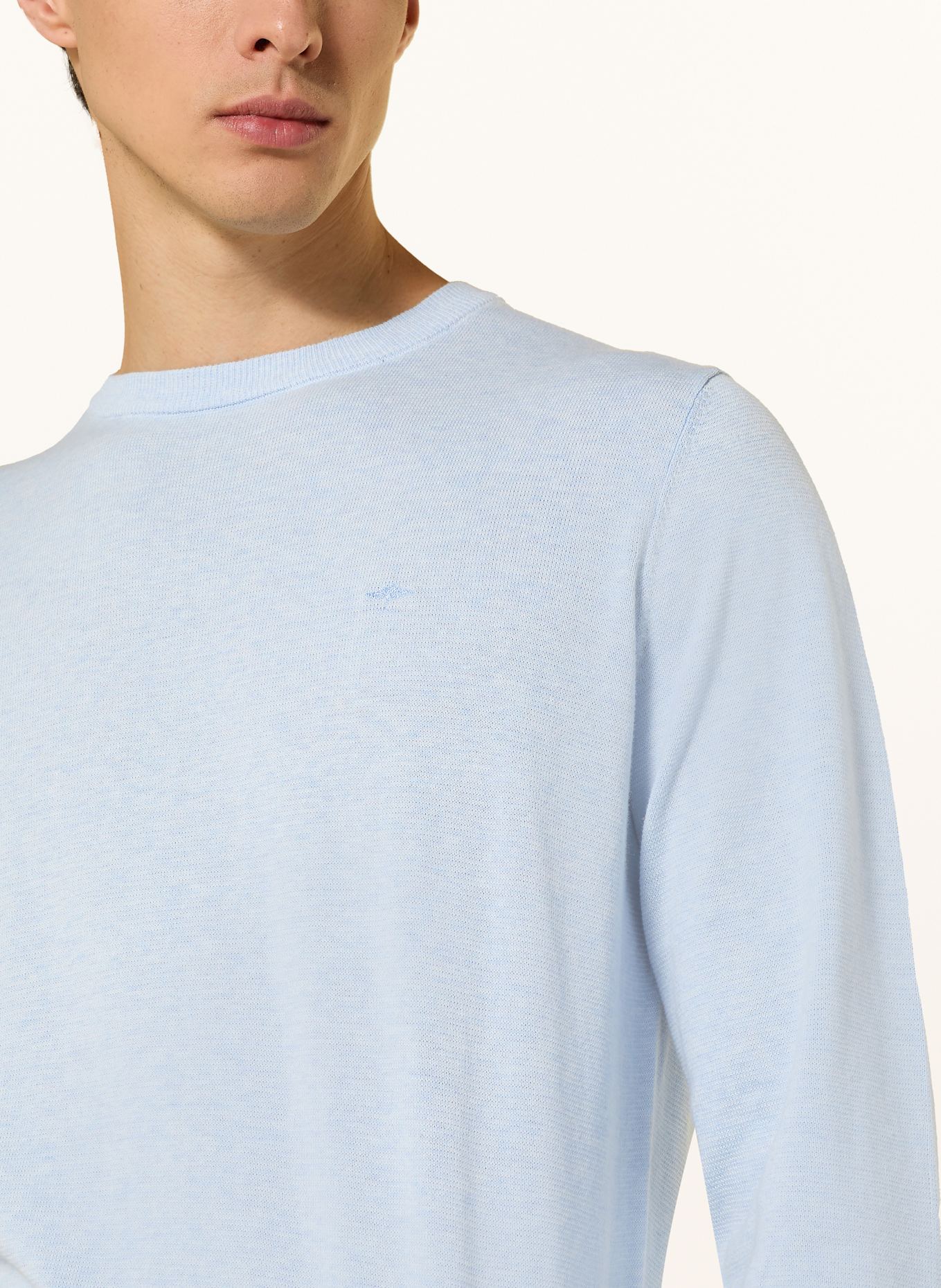 FYNCH-HATTON Pullover: HELLBLAU