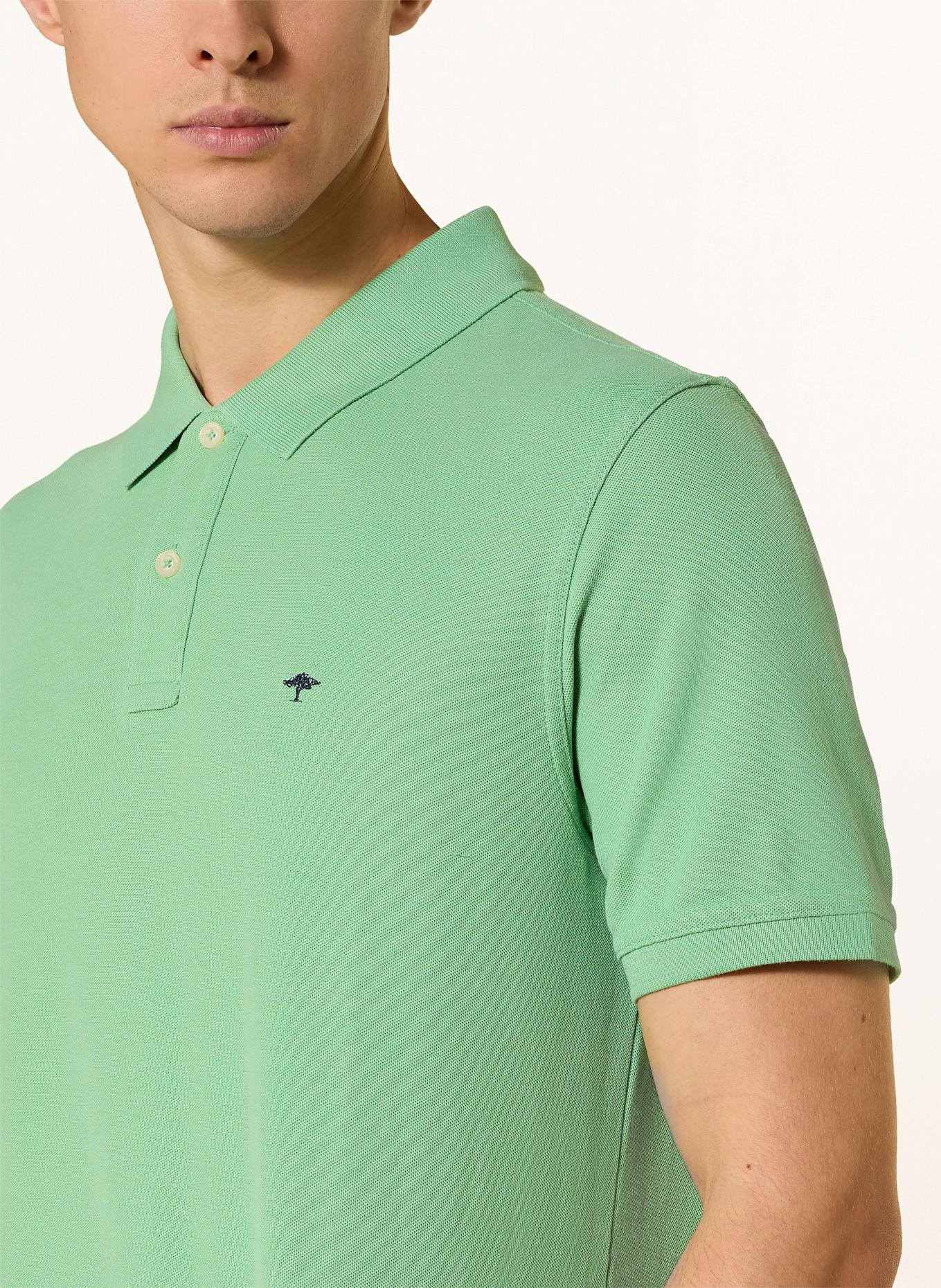 FYNCH-HATTON Piqué-Poloshirt: HELLGRÜN
