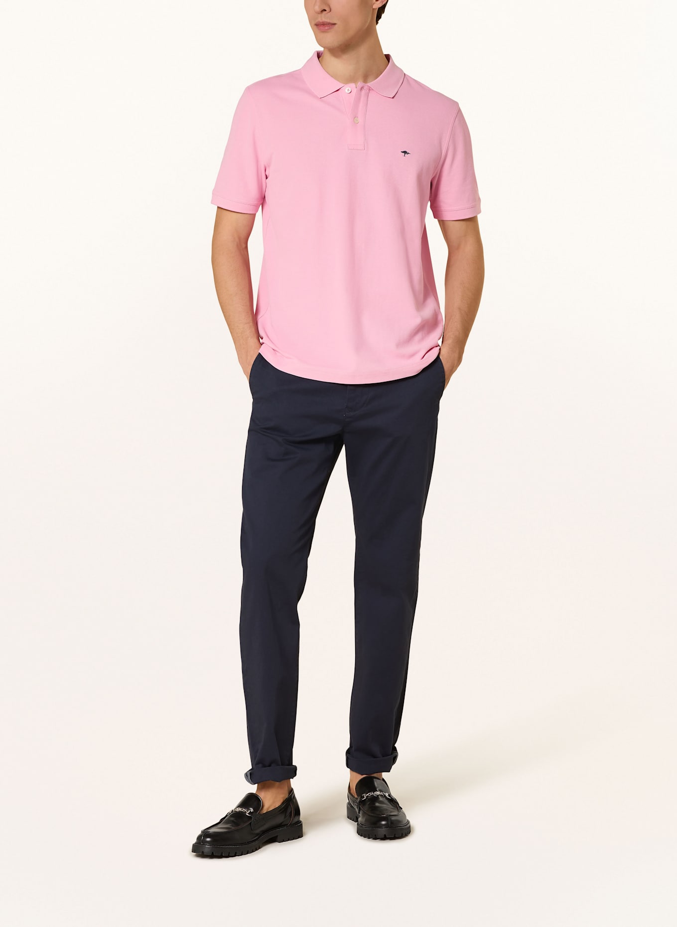 FYNCH-HATTON Piqué polo shirt: PINK