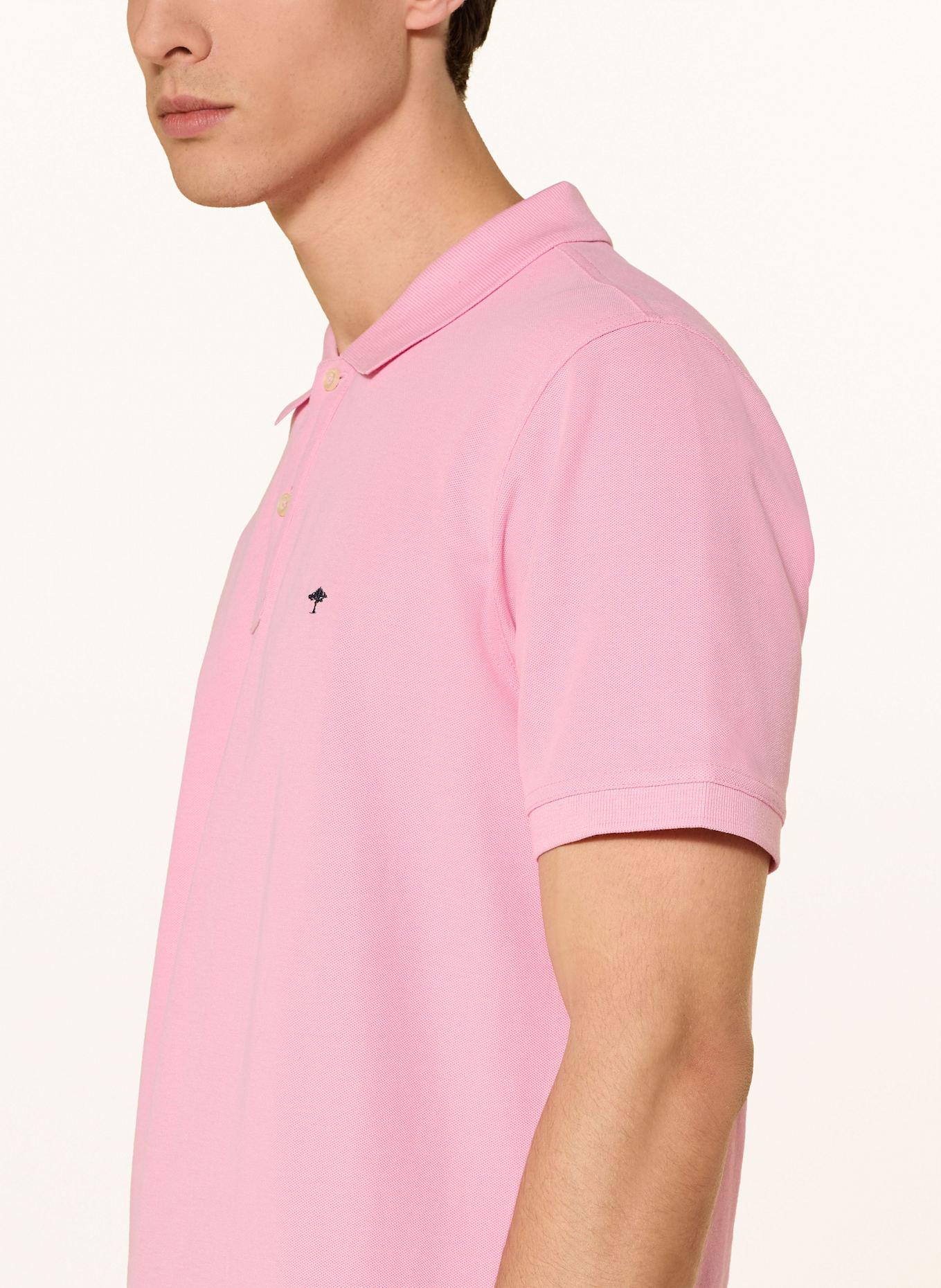 FYNCH-HATTON Piqué polo shirt: PINK