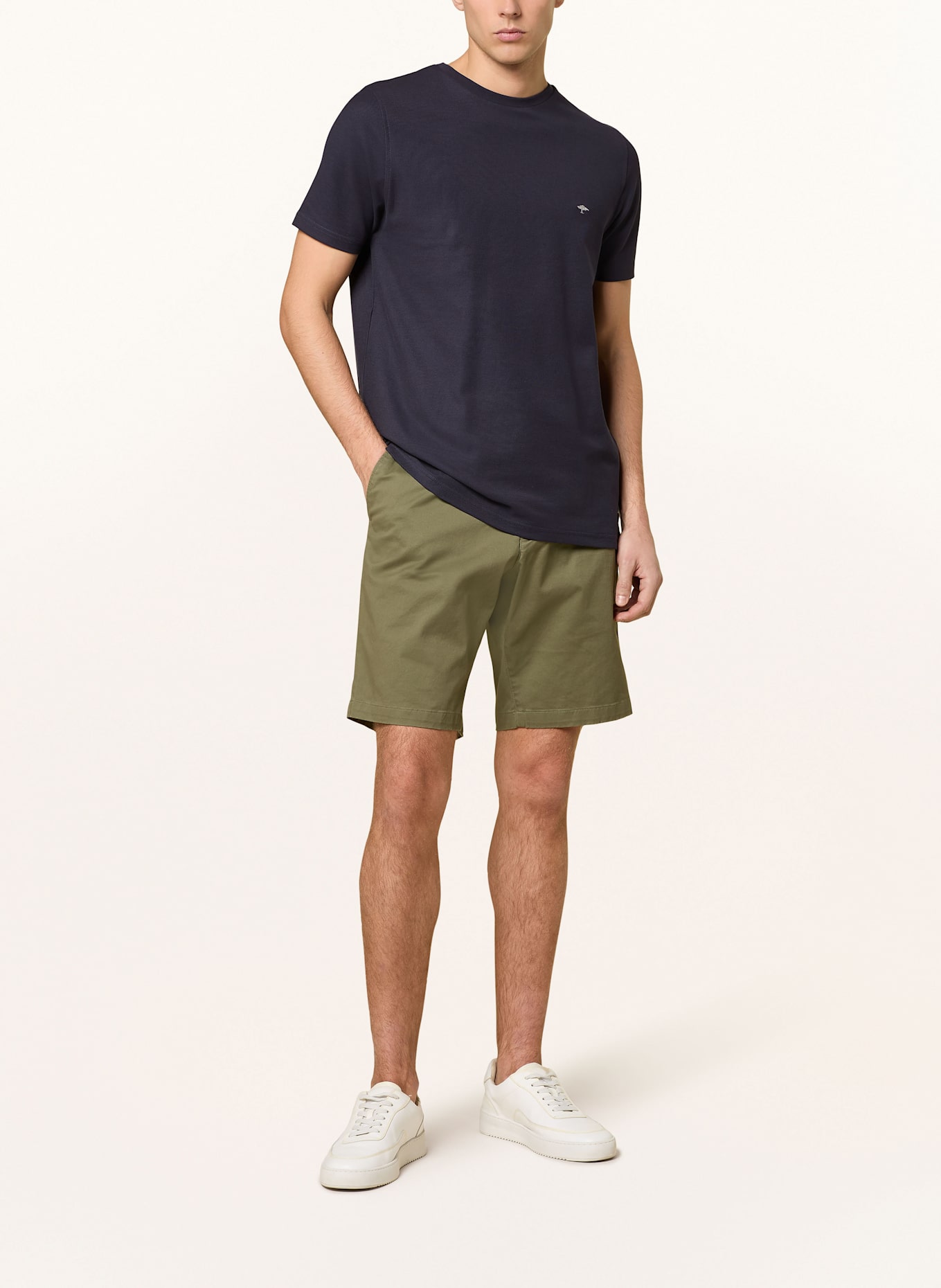 FYNCH-HATTON T-Shirt: DUNKELBLAU