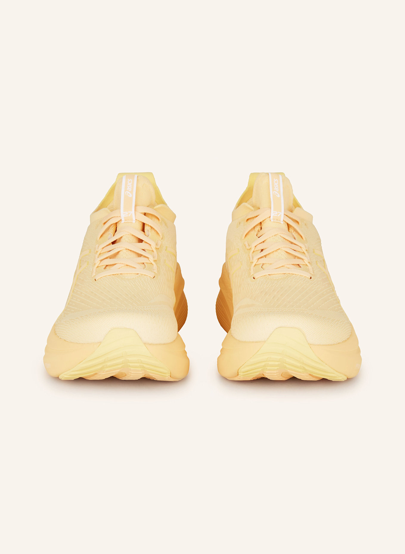 ASICS GEL-NIMBUS 27 LITE-SHOW running shoes: LIGHT ORANGE