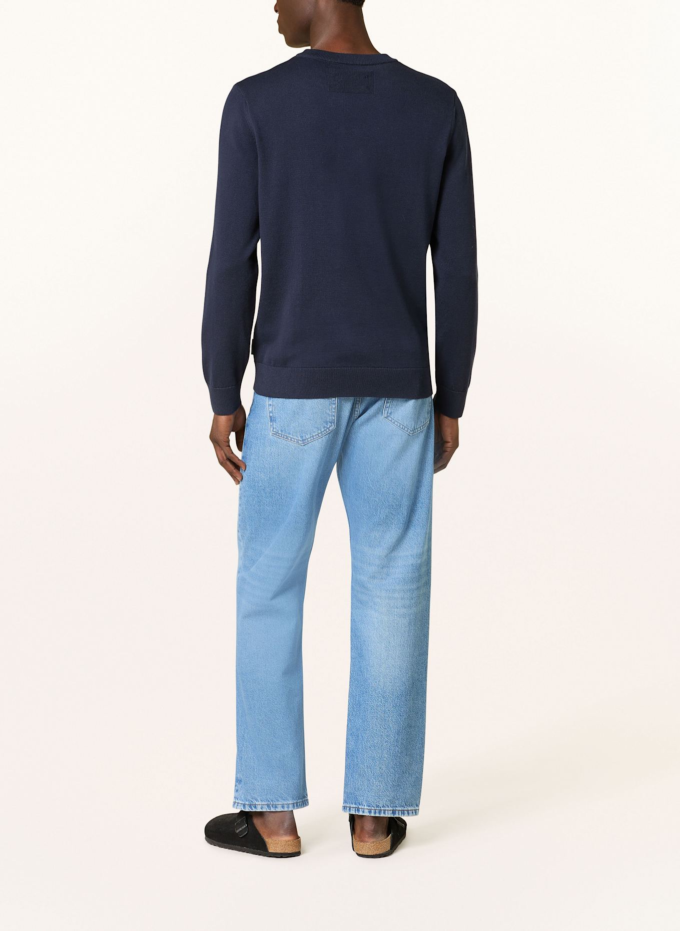 ARMEDANGELS Trui LOUKAA: DONKERBLAUW