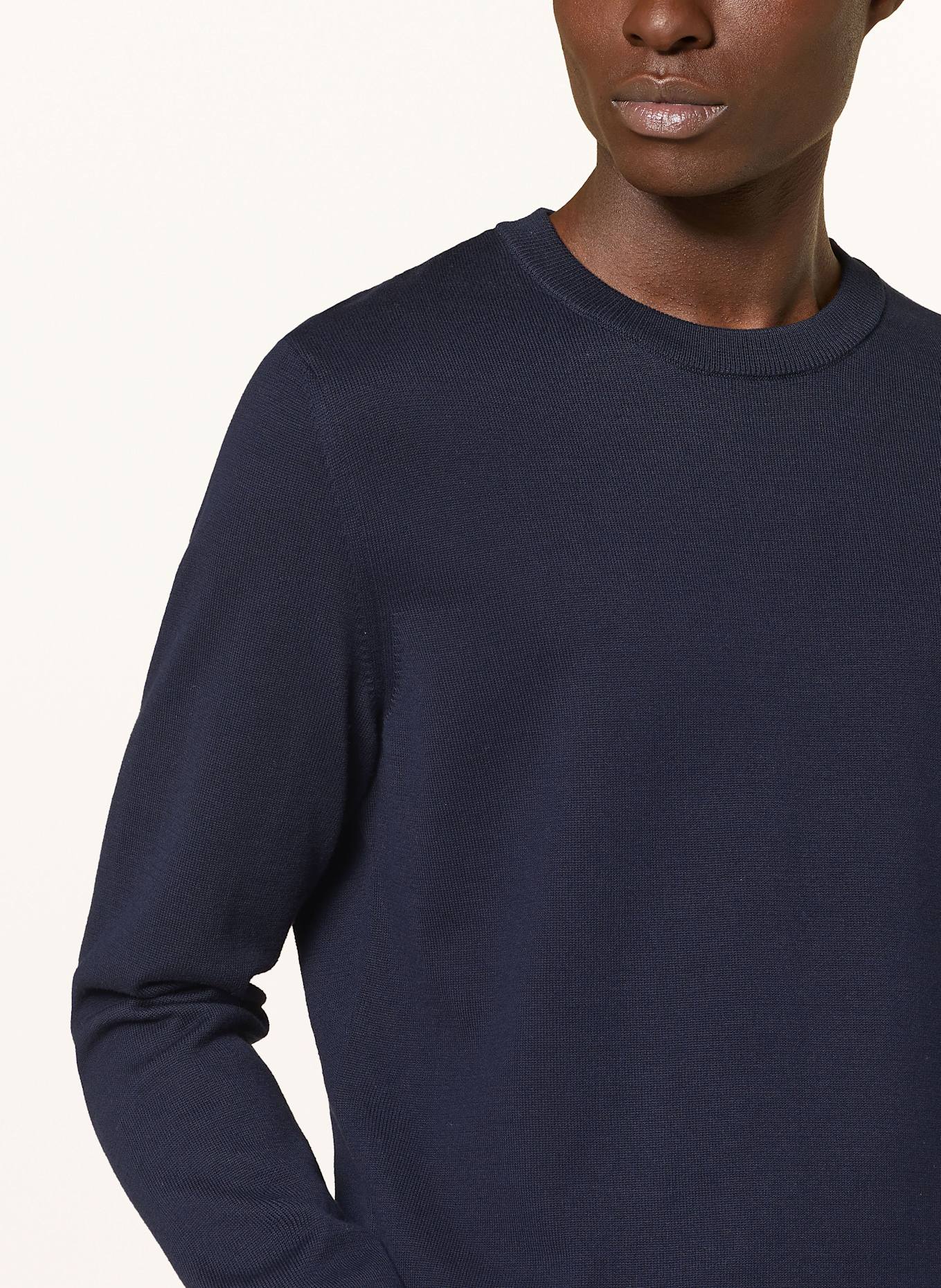 ARMEDANGELS Trui LOUKAA: DONKERBLAUW