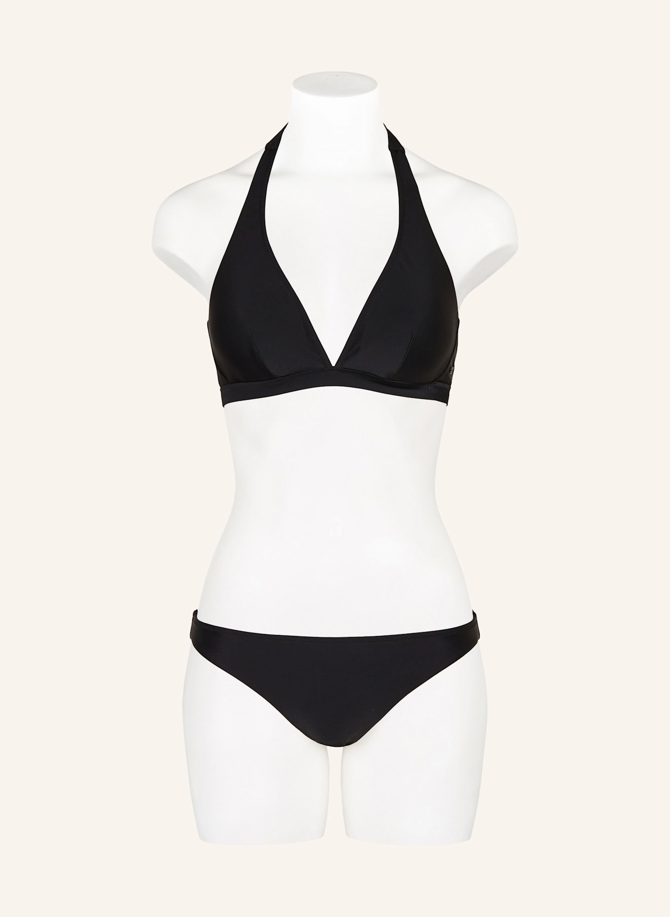 FIRE+ICE Neckholder-Bikini-Top JASMIN2: SCHWARZ