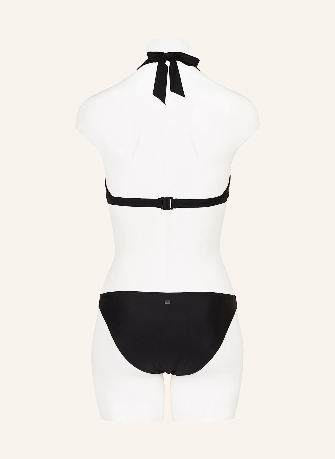 FIRE+ICE Neckholder-Bikini-Top JASMIN2: SCHWARZ