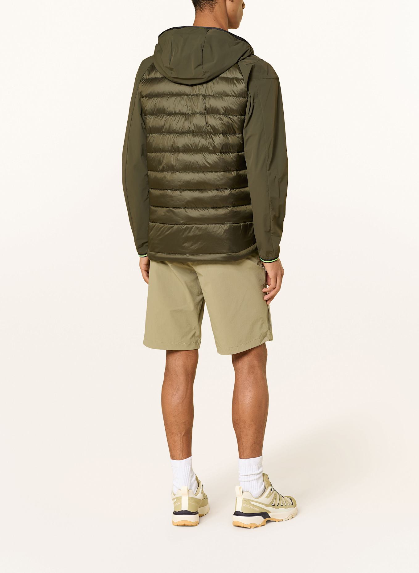 FIRE+ICE Kurtka hybrydowa KEGAN: OLIWKOWY