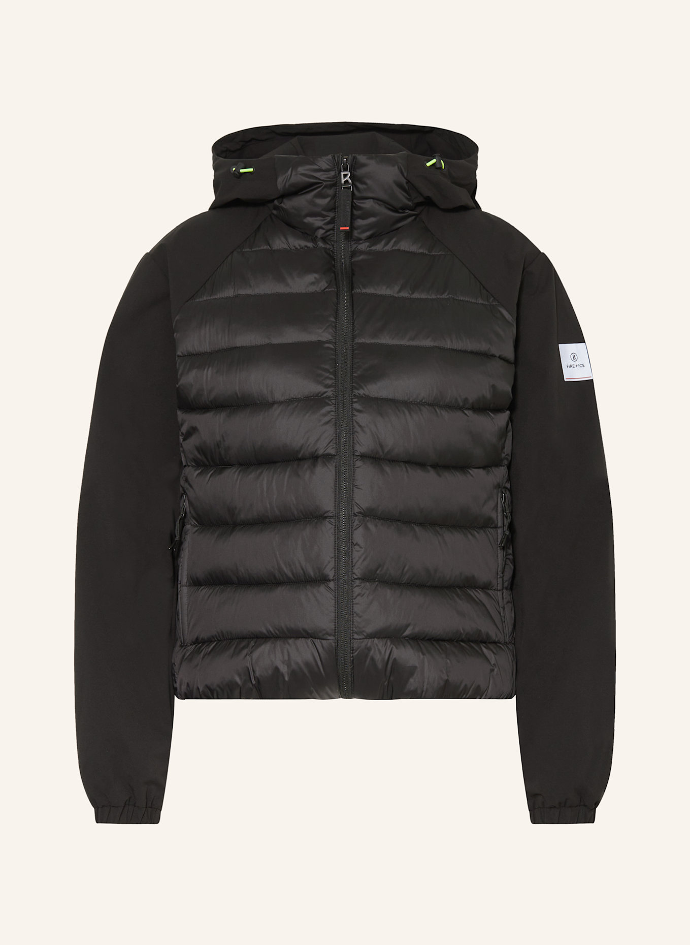 FIRE+ICE Hybrid-Steppjacke MAGAN: 026 BLACK