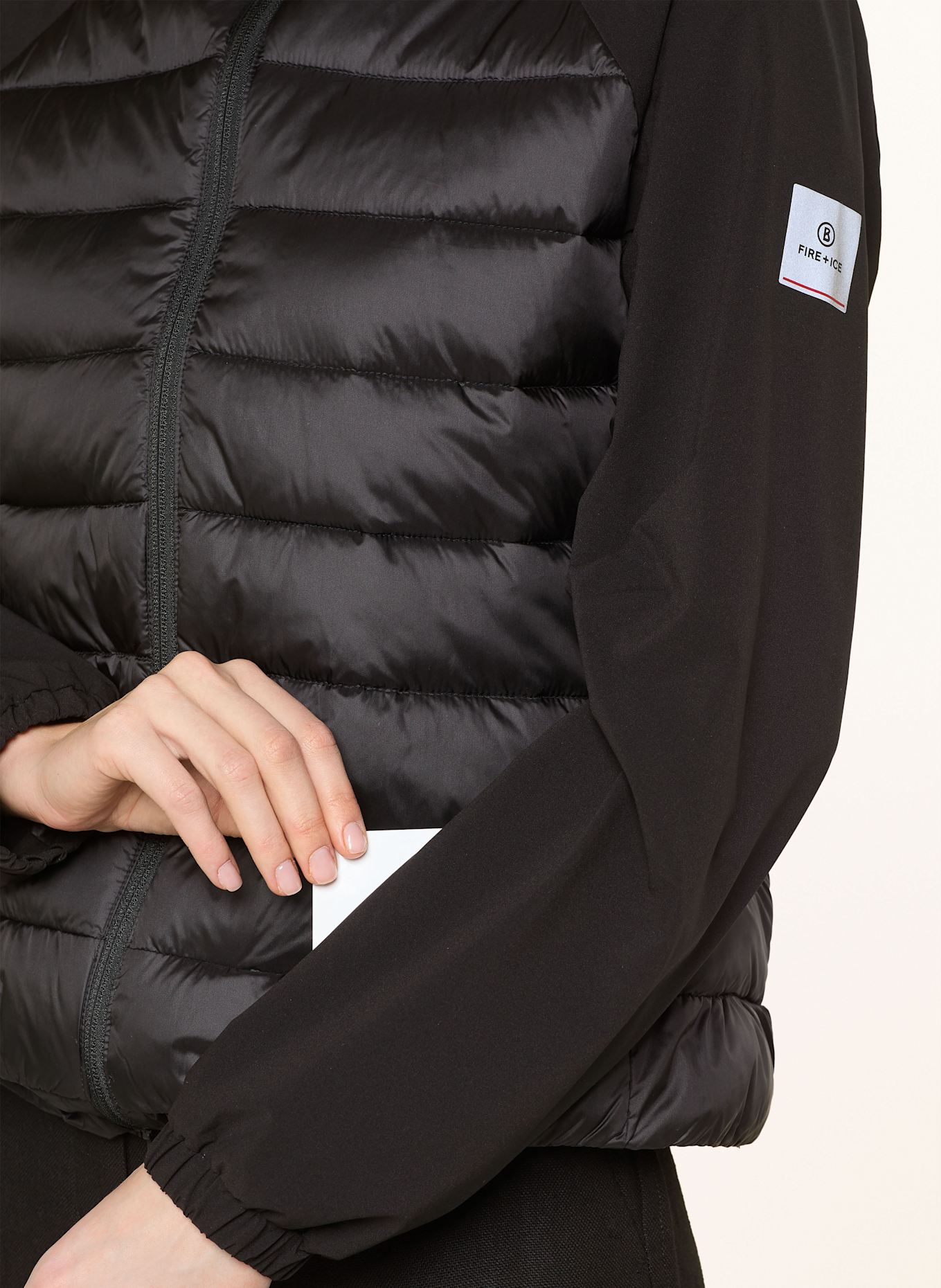 FIRE+ICE Hybrid-Steppjacke MAGAN: 026 BLACK