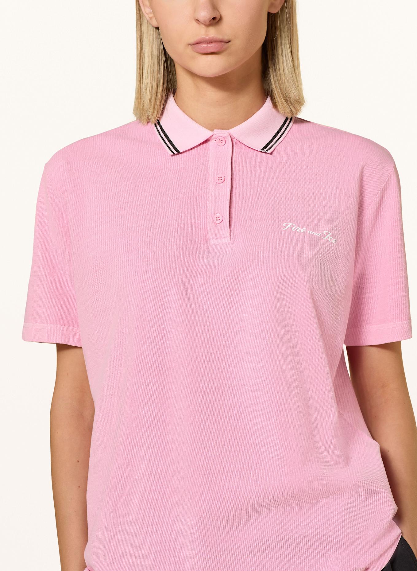 FIRE+ICE Piqué polo shirt XARA: PINK