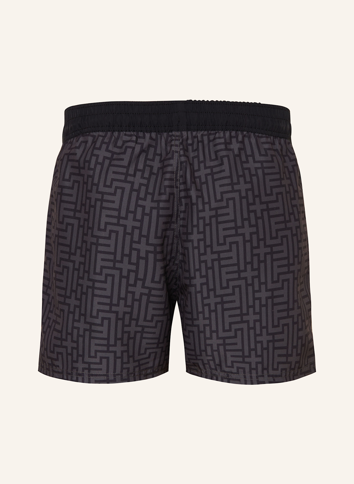 FIRE+ICE NELSON swim shorts: BLACK / GRAY