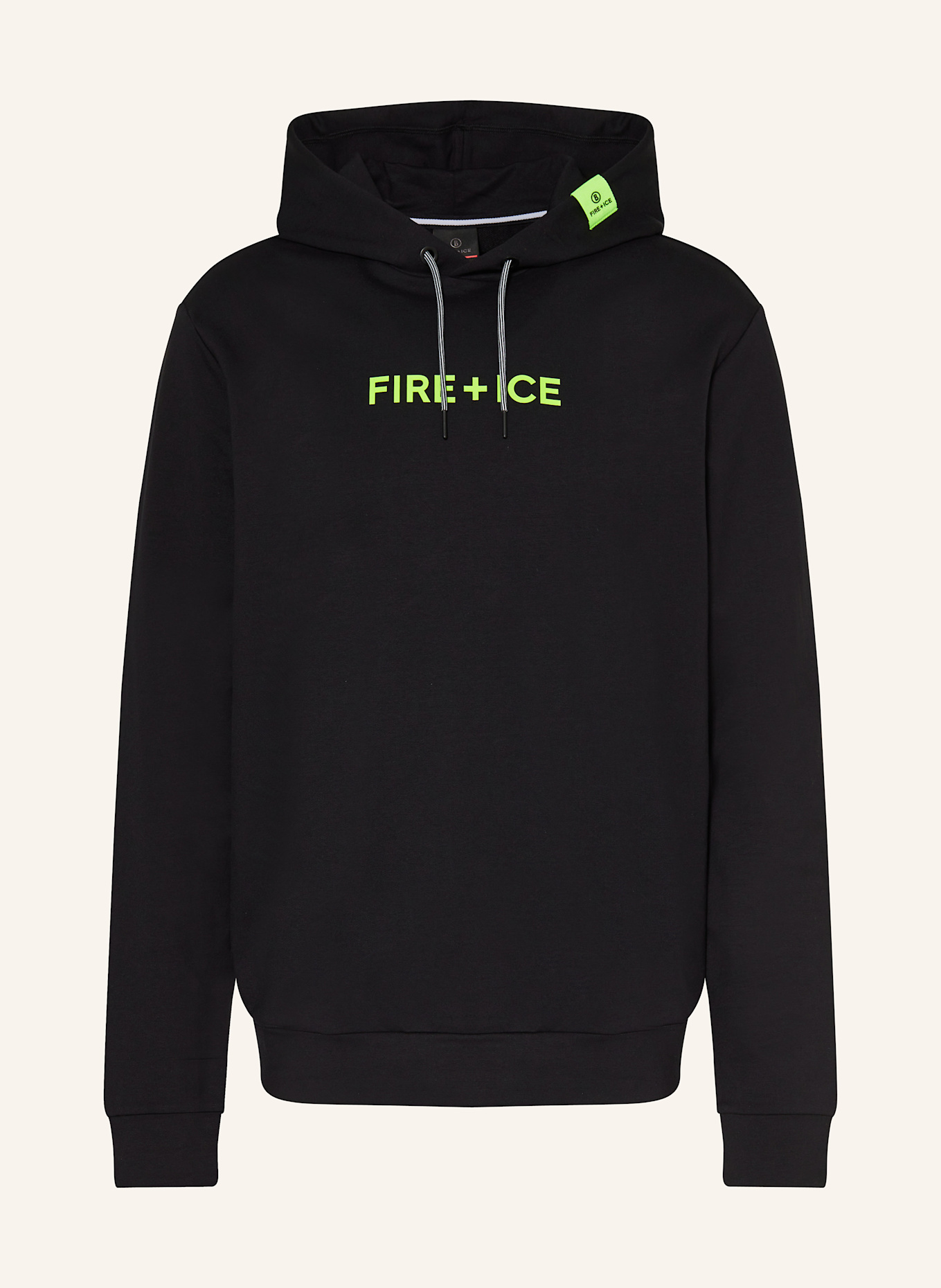 FIRE+ICE Hoodie CADELL: BLACK