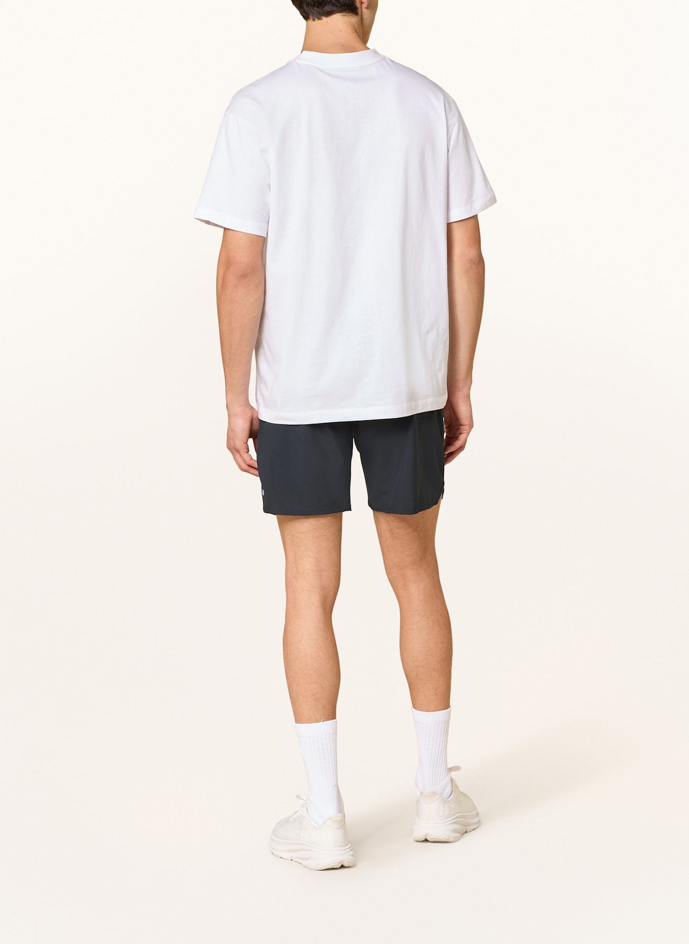 SALOMON Laufshirt CHEST LOGO RX: WEISS