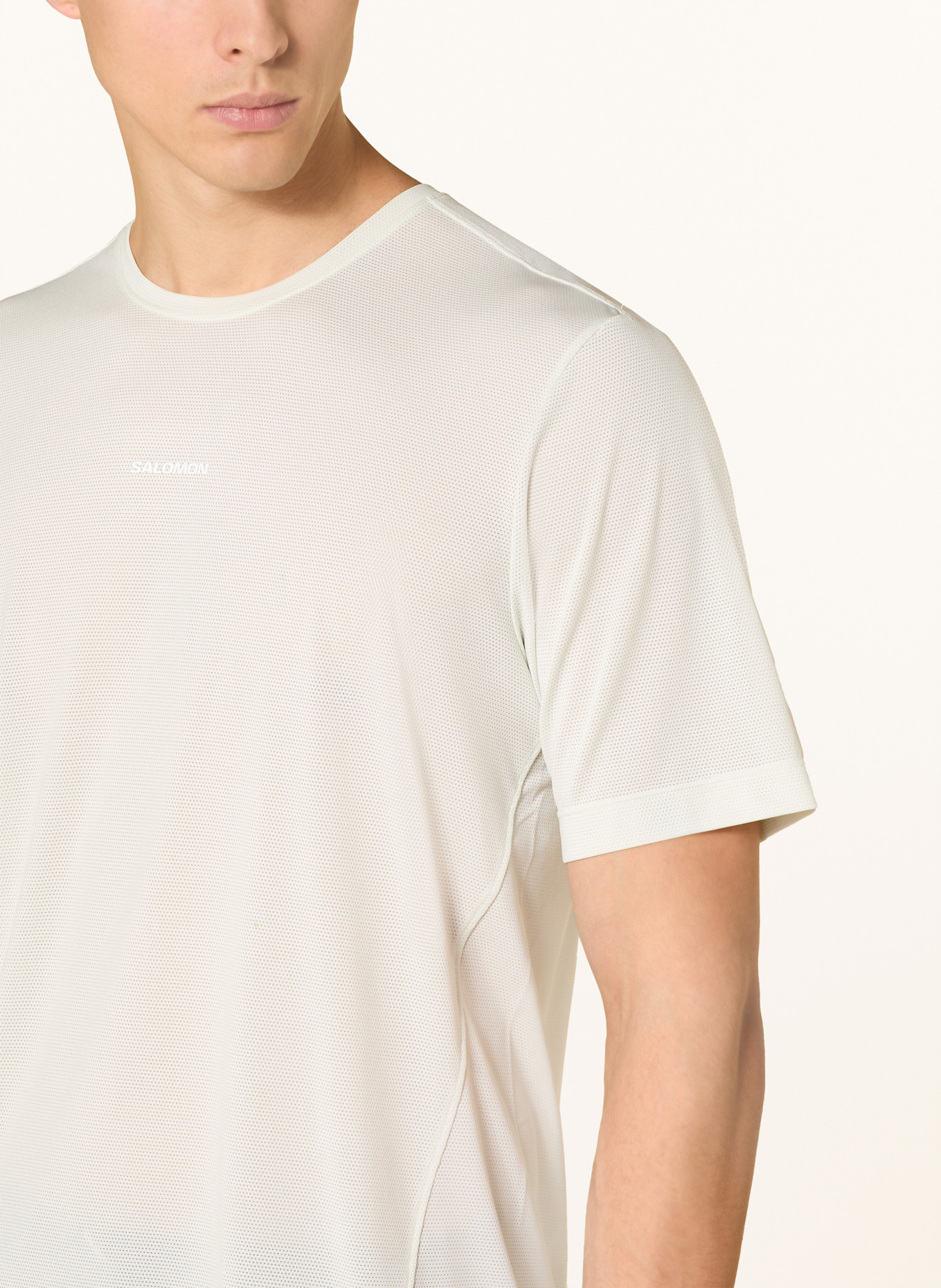 SALOMON Laufshirt SHAKEOUT CORE: HELLGRÜN