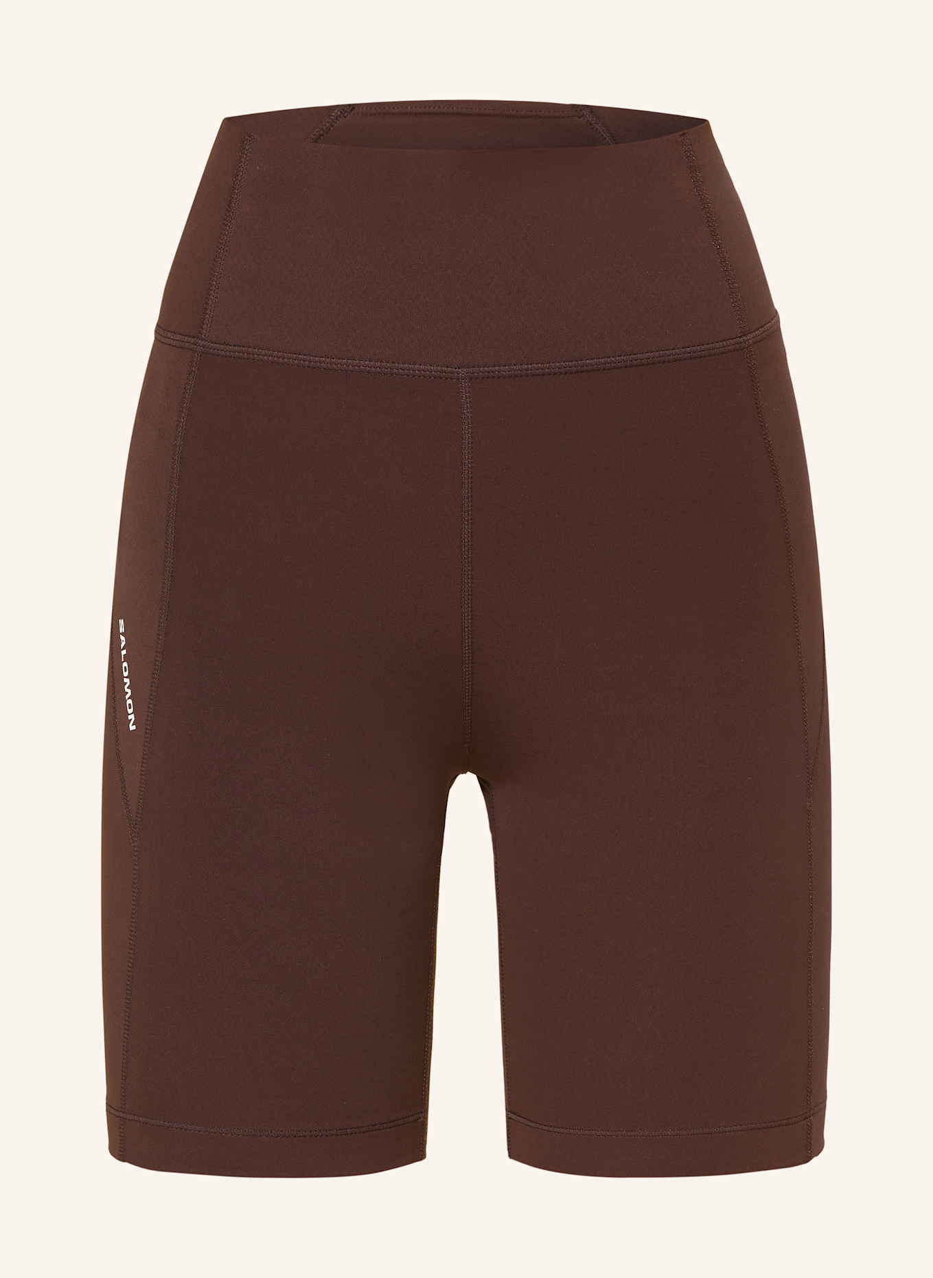 SALOMON Lauf-Tights SHAKEOUT BLISS: DUNKELBRAUN