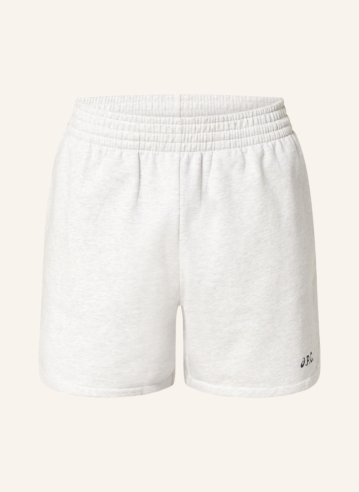 A.P.C. Szorty dresowe COAST: JASNOCZARY