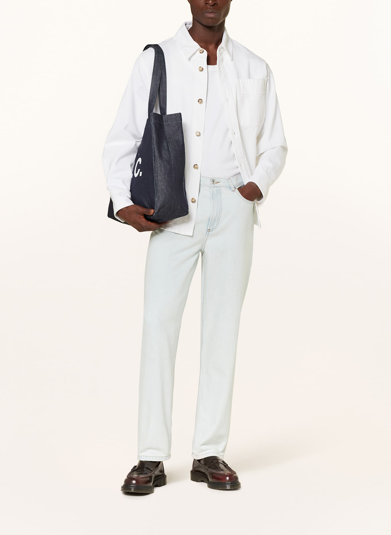 A.P.C. Straight Jeans JEAN MARTIN: IAL indigo delave