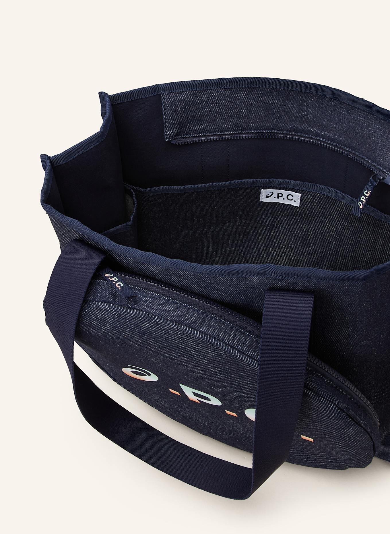 A.P.C. Shopper RAQUETTE: DARK BLUE