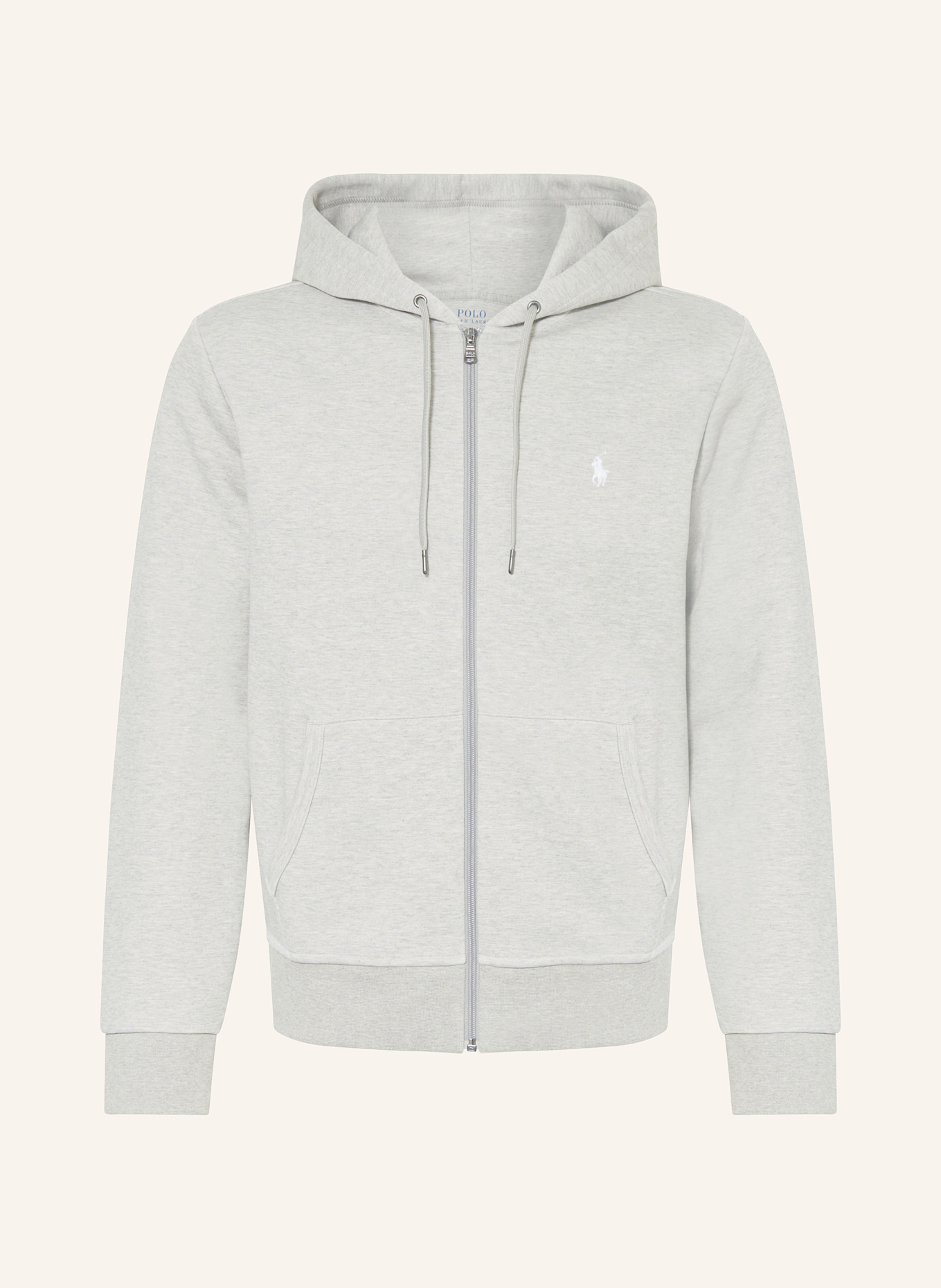 POLO RALPH LAUREN Sweatjacke: HELLGRAU