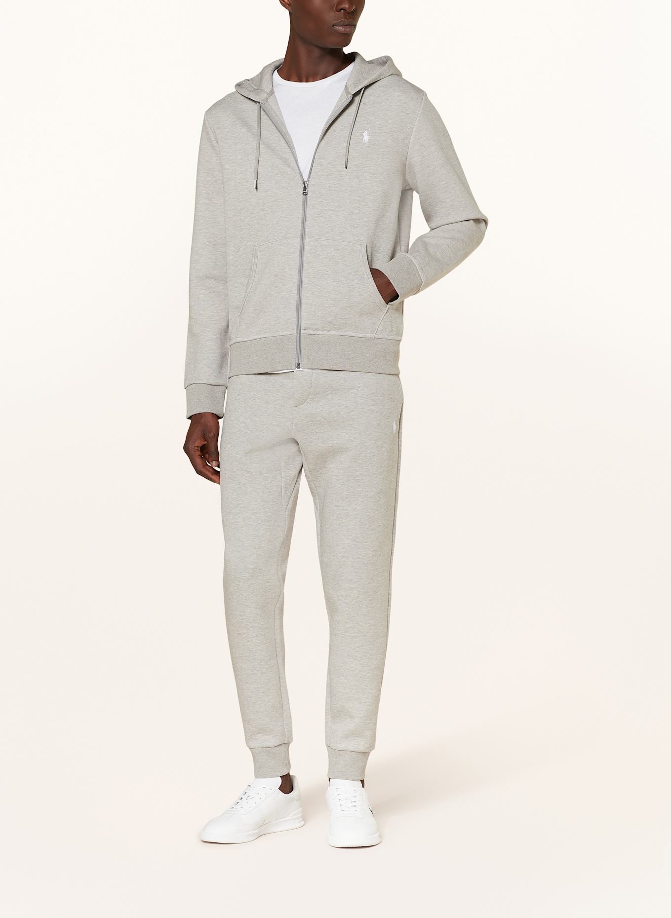 POLO RALPH LAUREN Sweatjacke: HELLGRAU