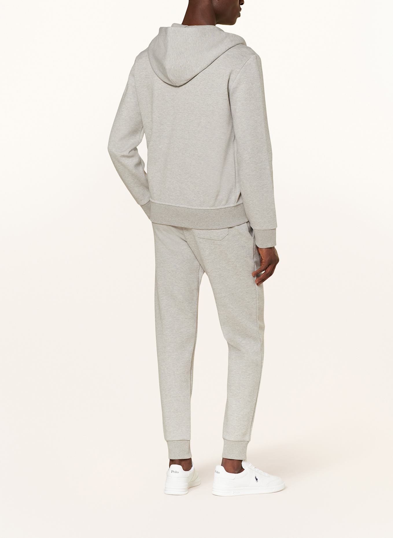 POLO RALPH LAUREN Sweatjacke: HELLGRAU