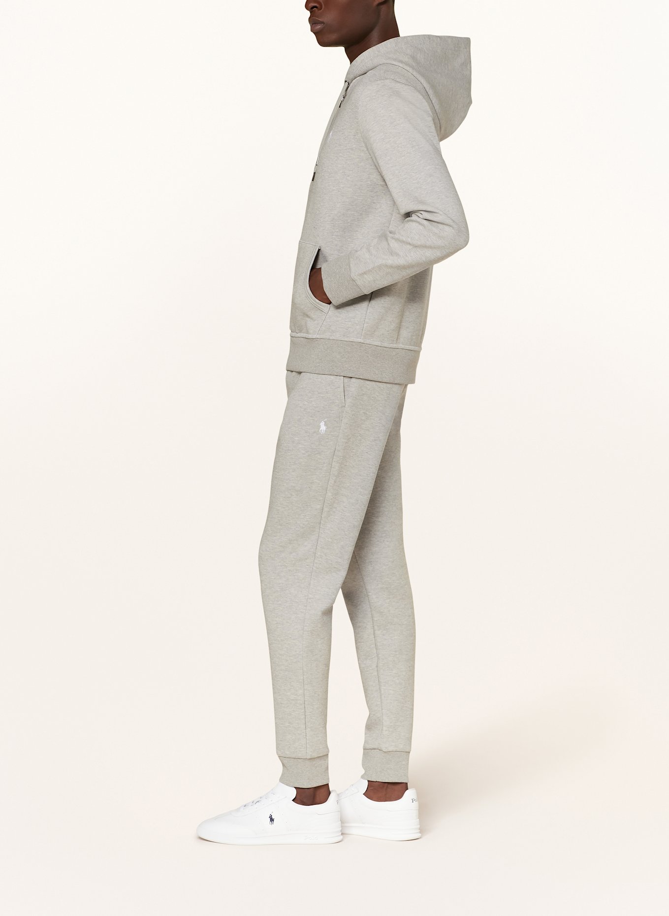 POLO RALPH LAUREN Sweatjacke: HELLGRAU
