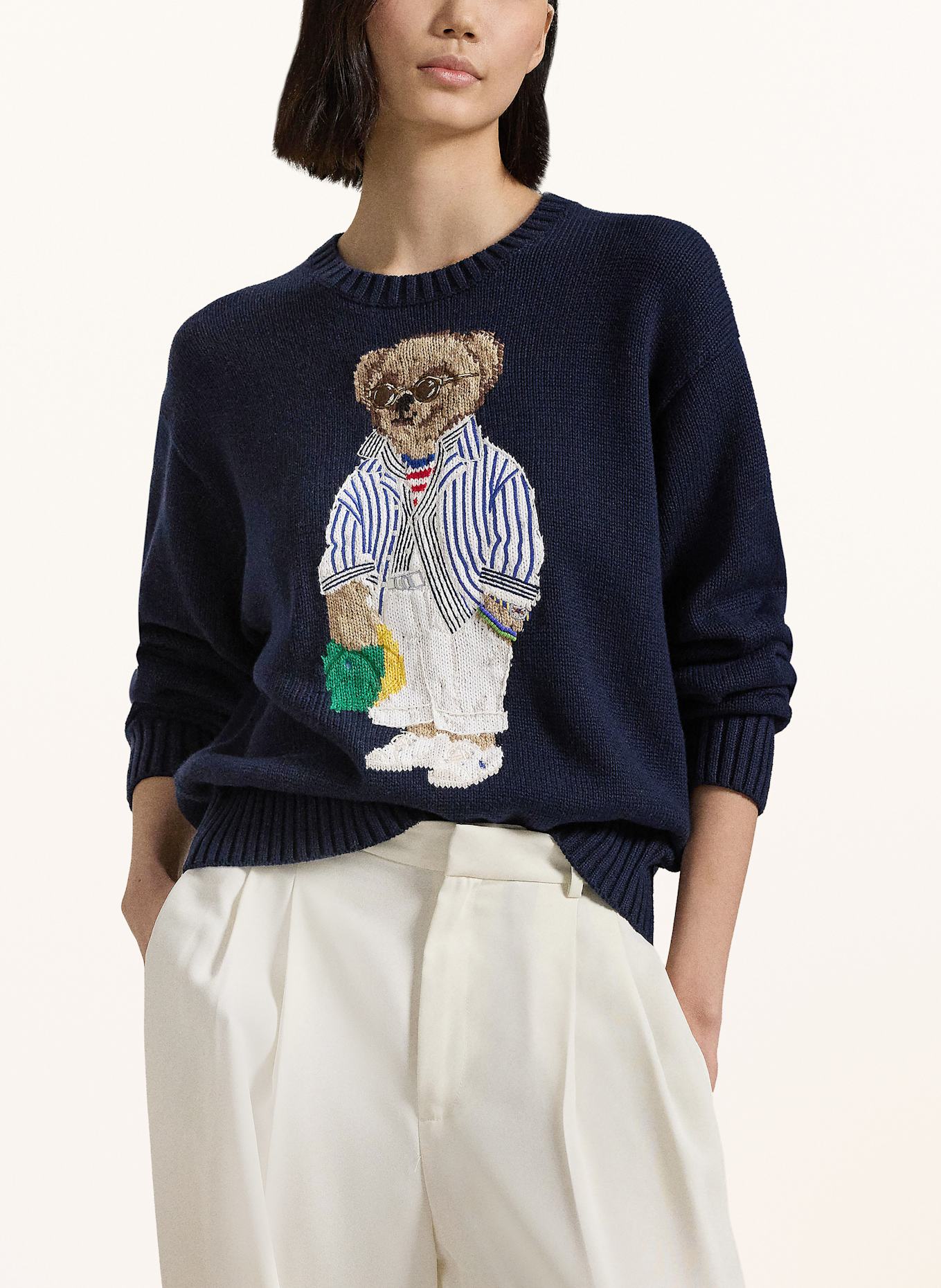 POLO RALPH LAUREN Pullover: DUNKELBLAU