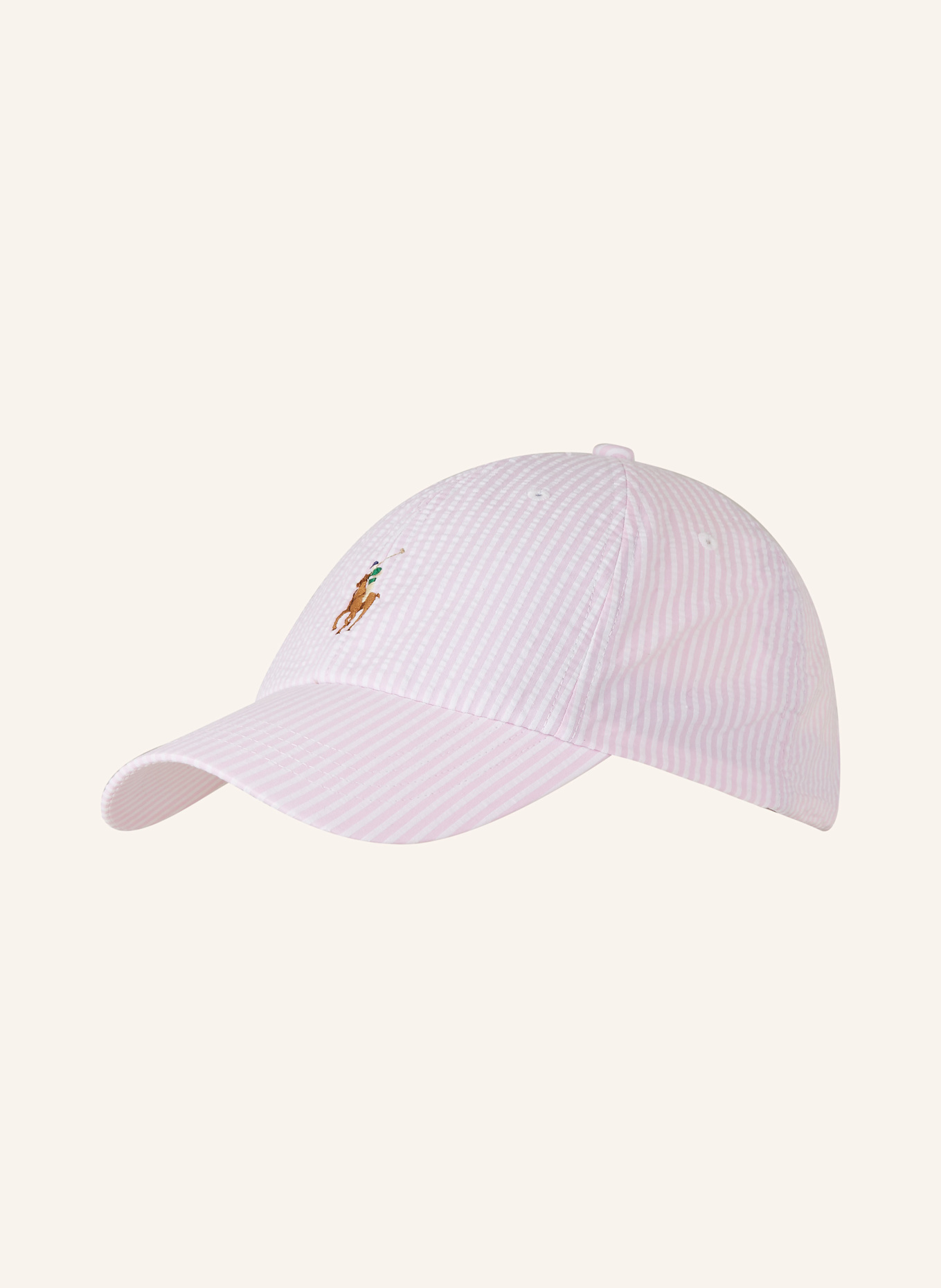 POLO RALPH LAUREN Cap, Farbe: HELLROSA/ WEISS (Bild 1)