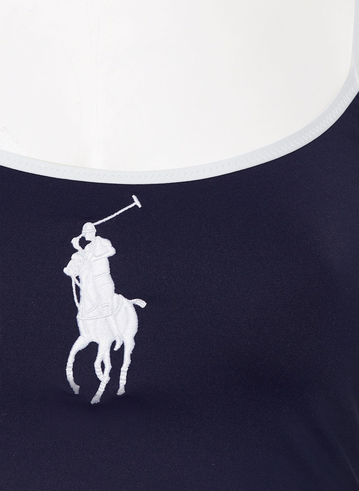 POLO RALPH LAUREN Bralette bikini top LOGO ICONS: DARK BLUE