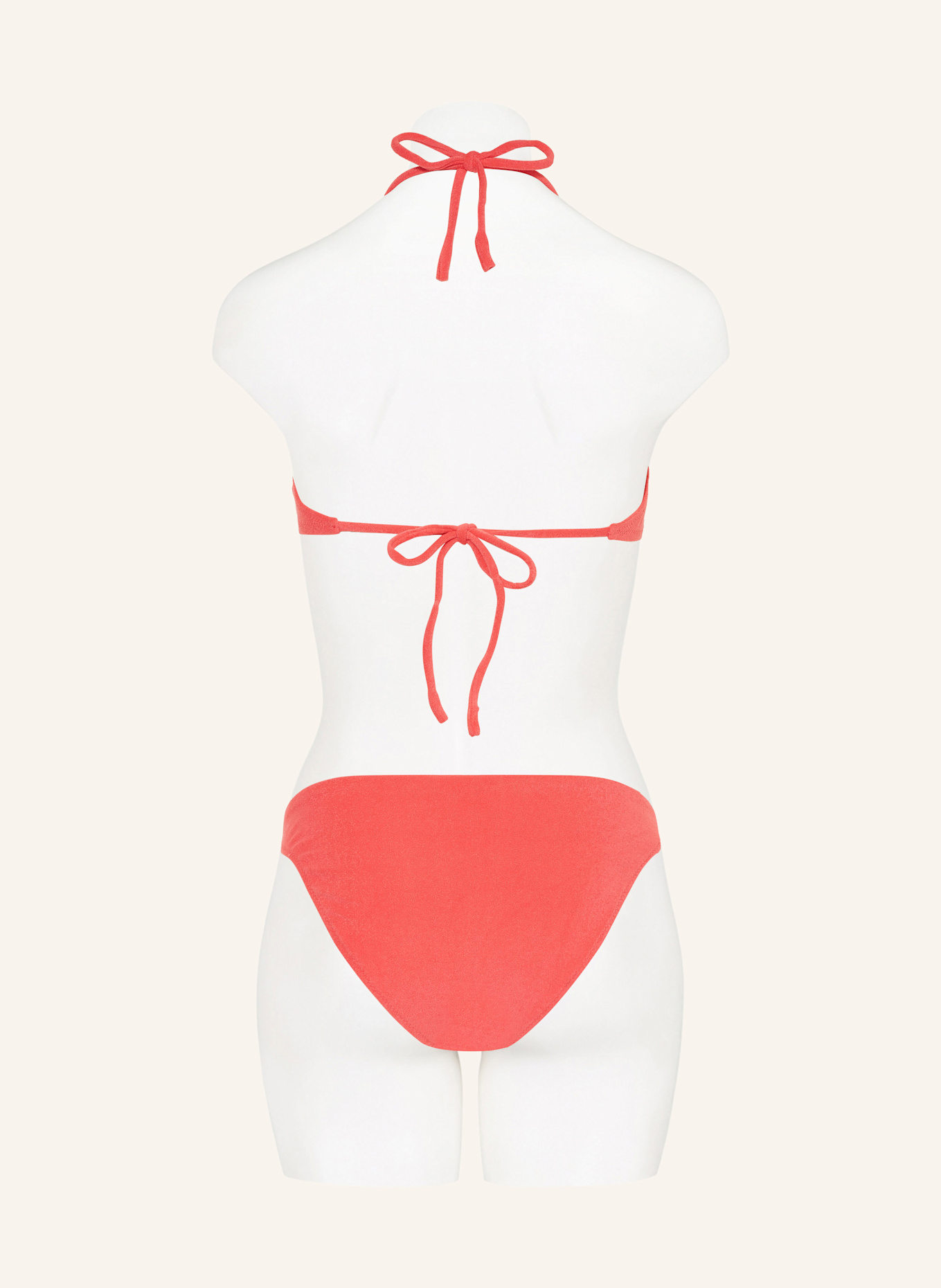 POLO RALPH LAUREN Triangel-Bikini-Top TERRY: LACHS