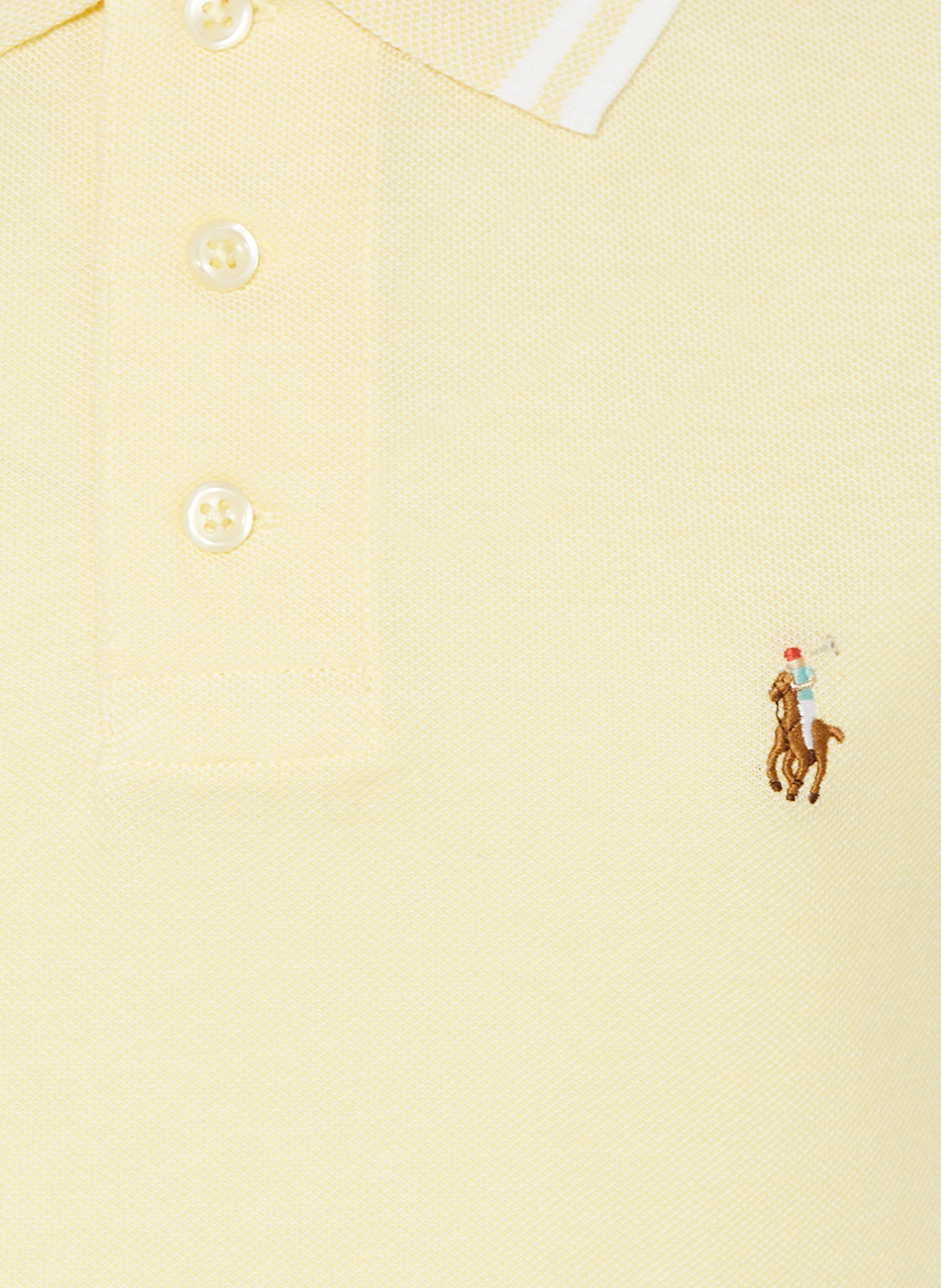 POLO RALPH LAUREN Koszulka polo z piki: ŻÓŁTY