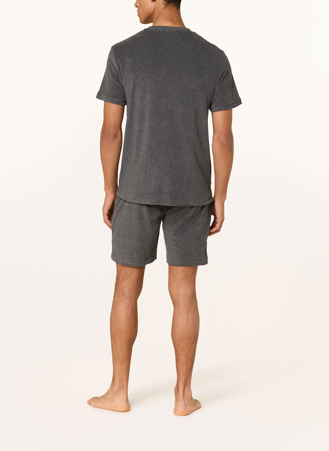 POLO RALPH LAUREN Schlafshorts aus Frottee, Farbe: DUNKELGRAU (Bild 3)