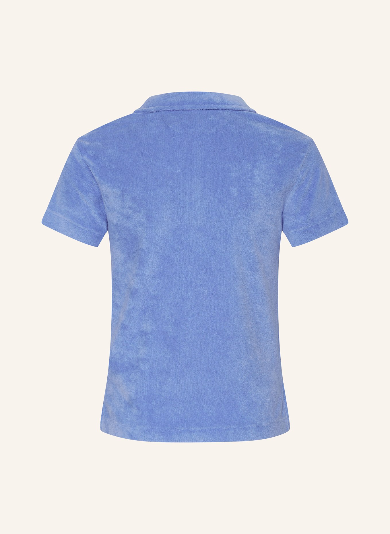 POLO RALPH LAUREN Polokošile z froté: TMAVĚ MODRÁ