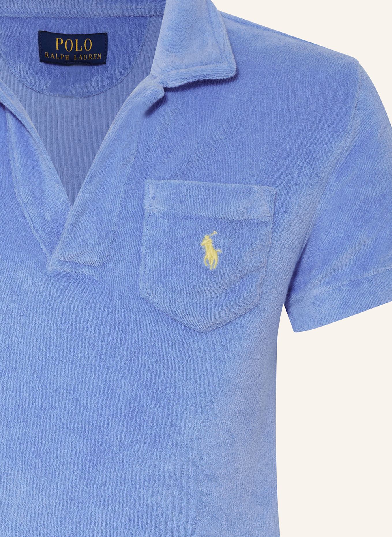 POLO RALPH LAUREN Polokošile z froté: TMAVĚ MODRÁ
