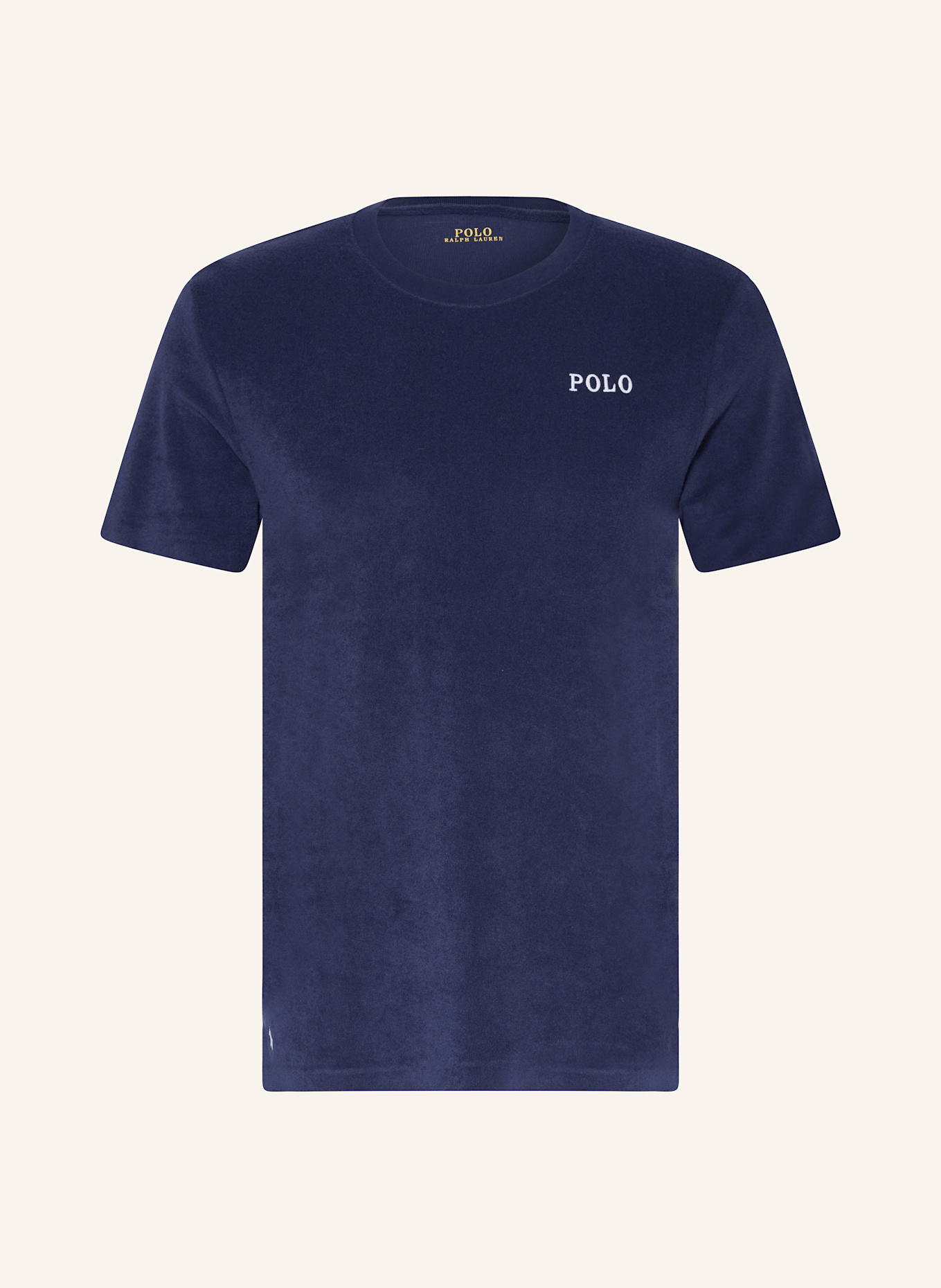 POLO RALPH LAUREN Schlafshirt aus Frottee, Farbe: DUNKELBLAU (Bild 1)