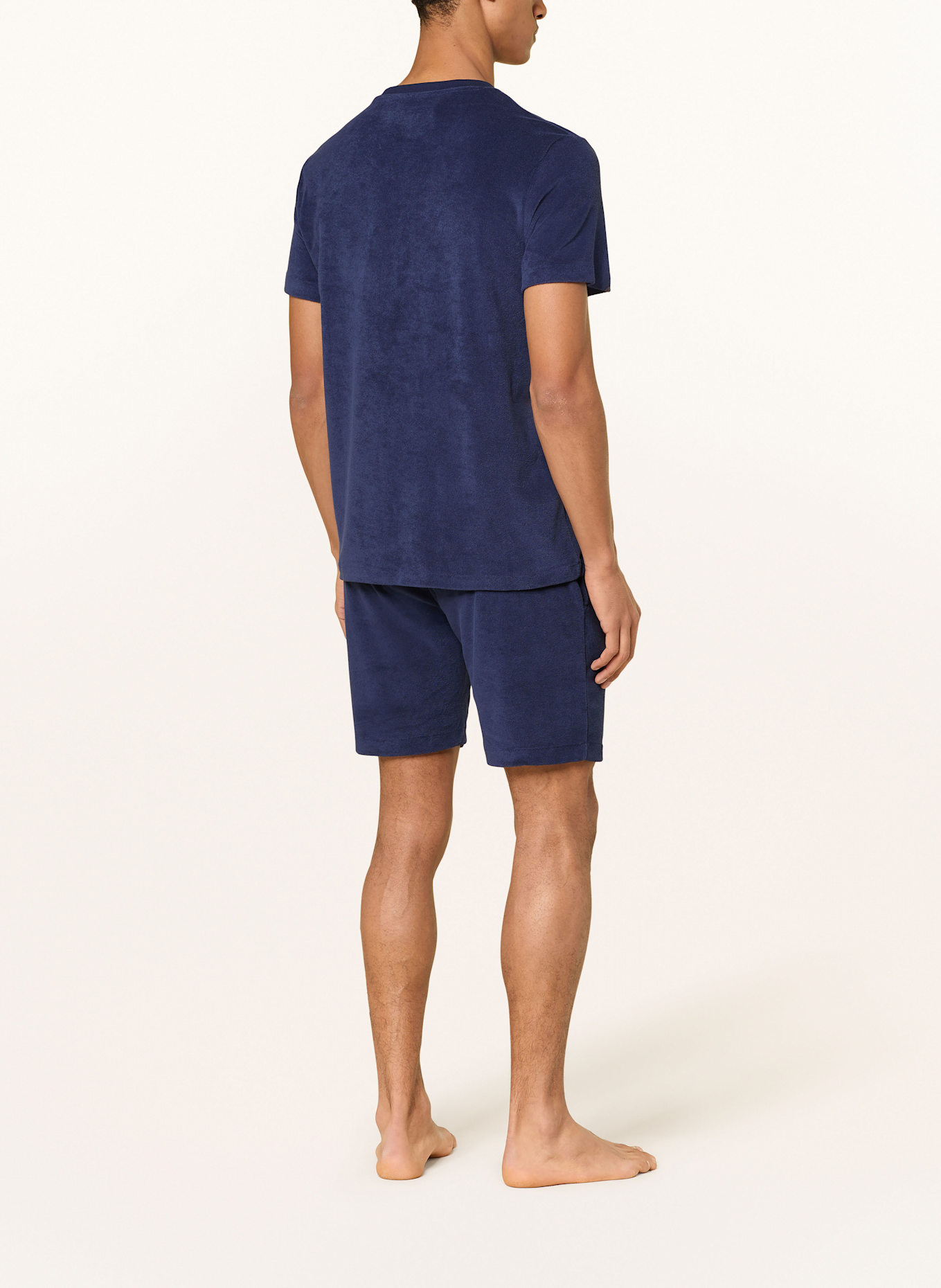 POLO RALPH LAUREN Schlafshirt aus Frottee, Farbe: DUNKELBLAU (Bild 3)