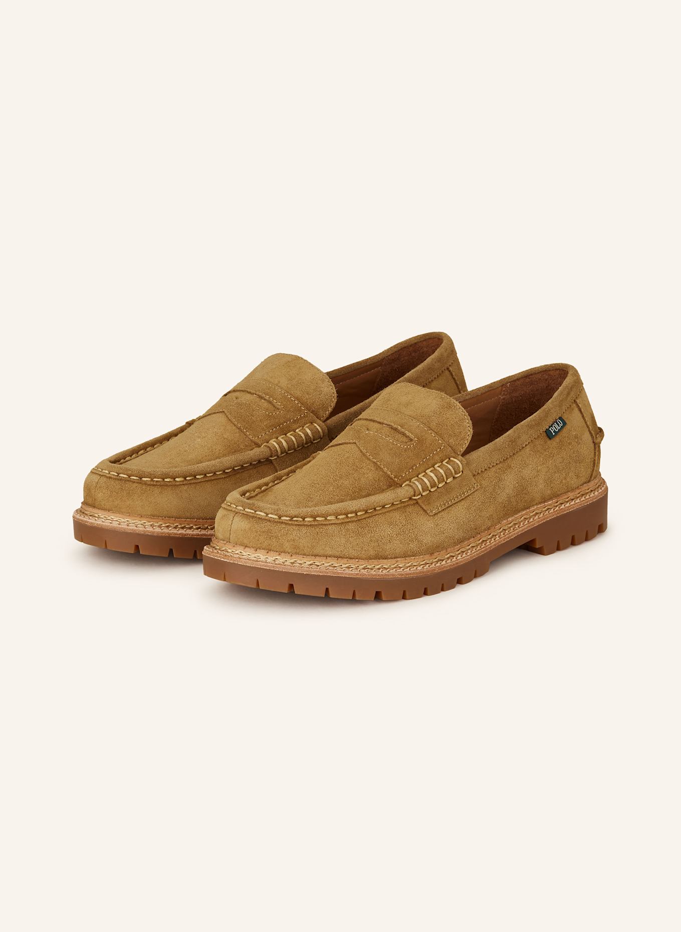 POLO RALPH LAUREN Penny-Loafer JETT: COGNAC