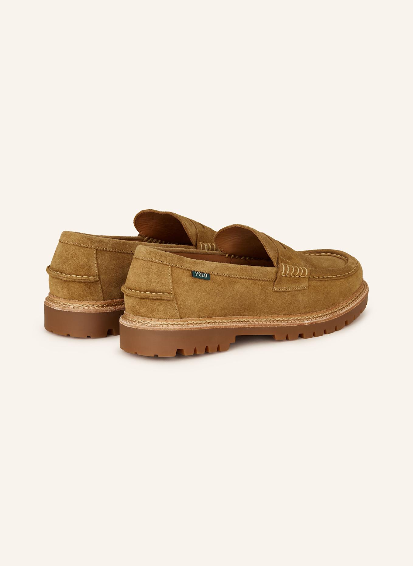 POLO RALPH LAUREN Penny-Loafer JETT: COGNAC