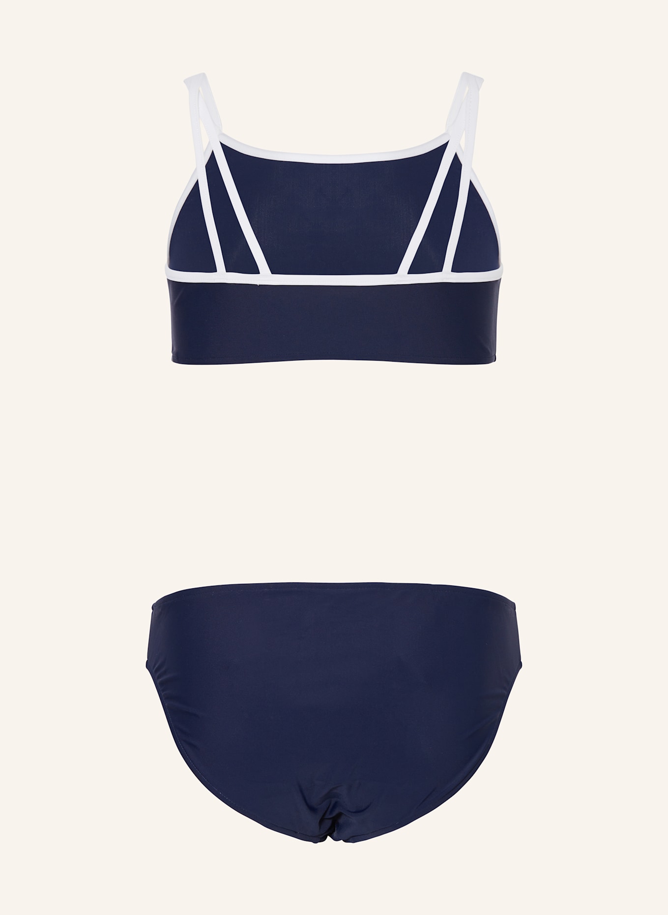 POLO RALPH LAUREN Bikini bustier: GRANATOWY