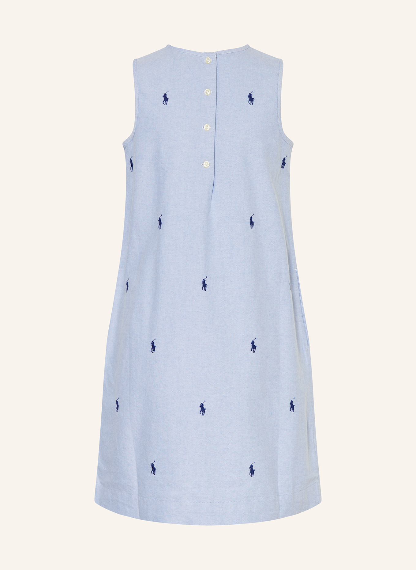 POLO RALPH LAUREN Kleid: HELLBLAU