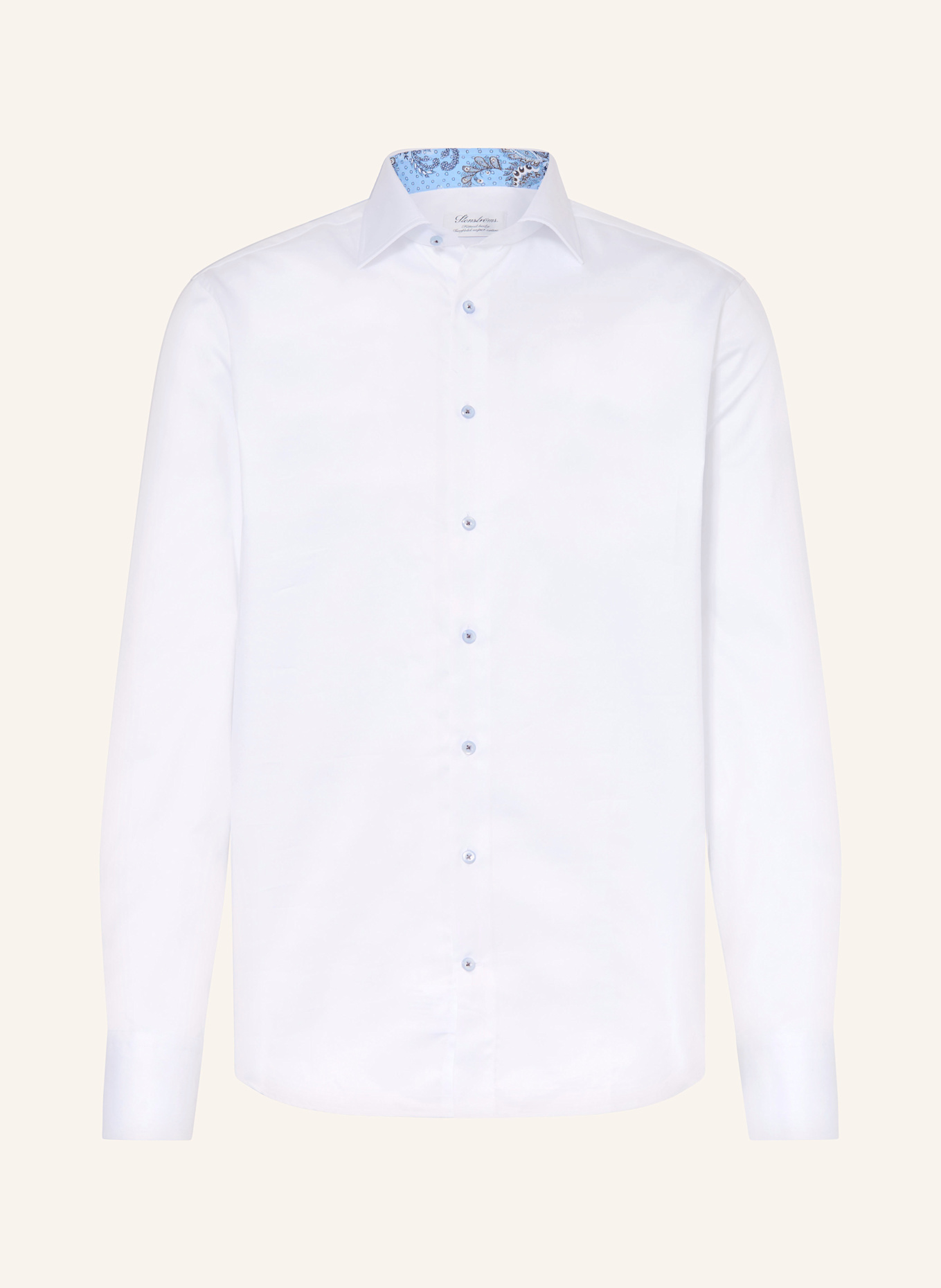 Stenströms Hemd Fitted Body Fit: WEISS