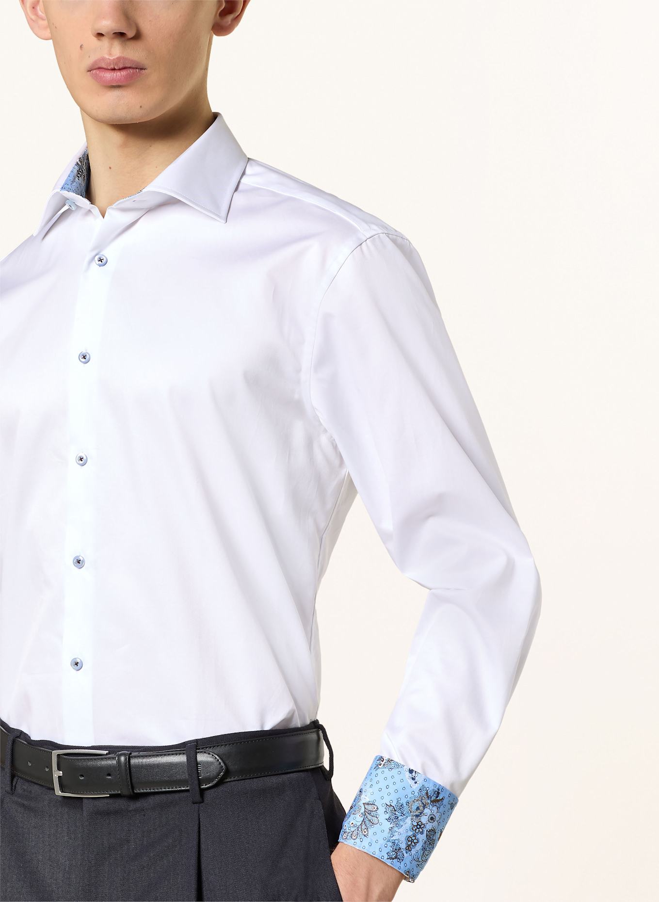 Stenströms Hemd Fitted Body Fit: WEISS