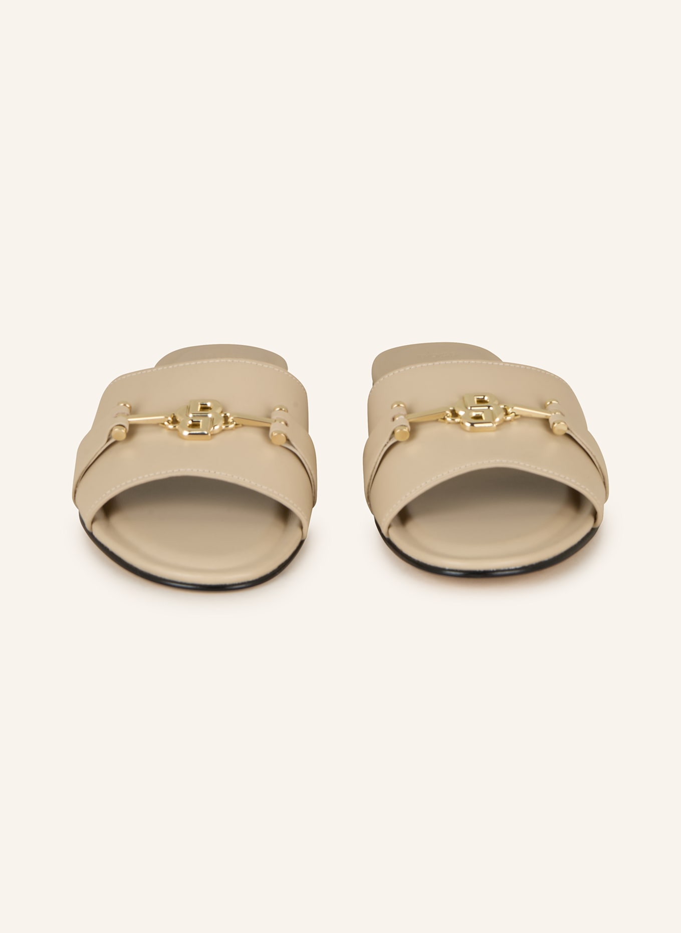 BOSS Pantoletten EMBERLYN: BEIGE